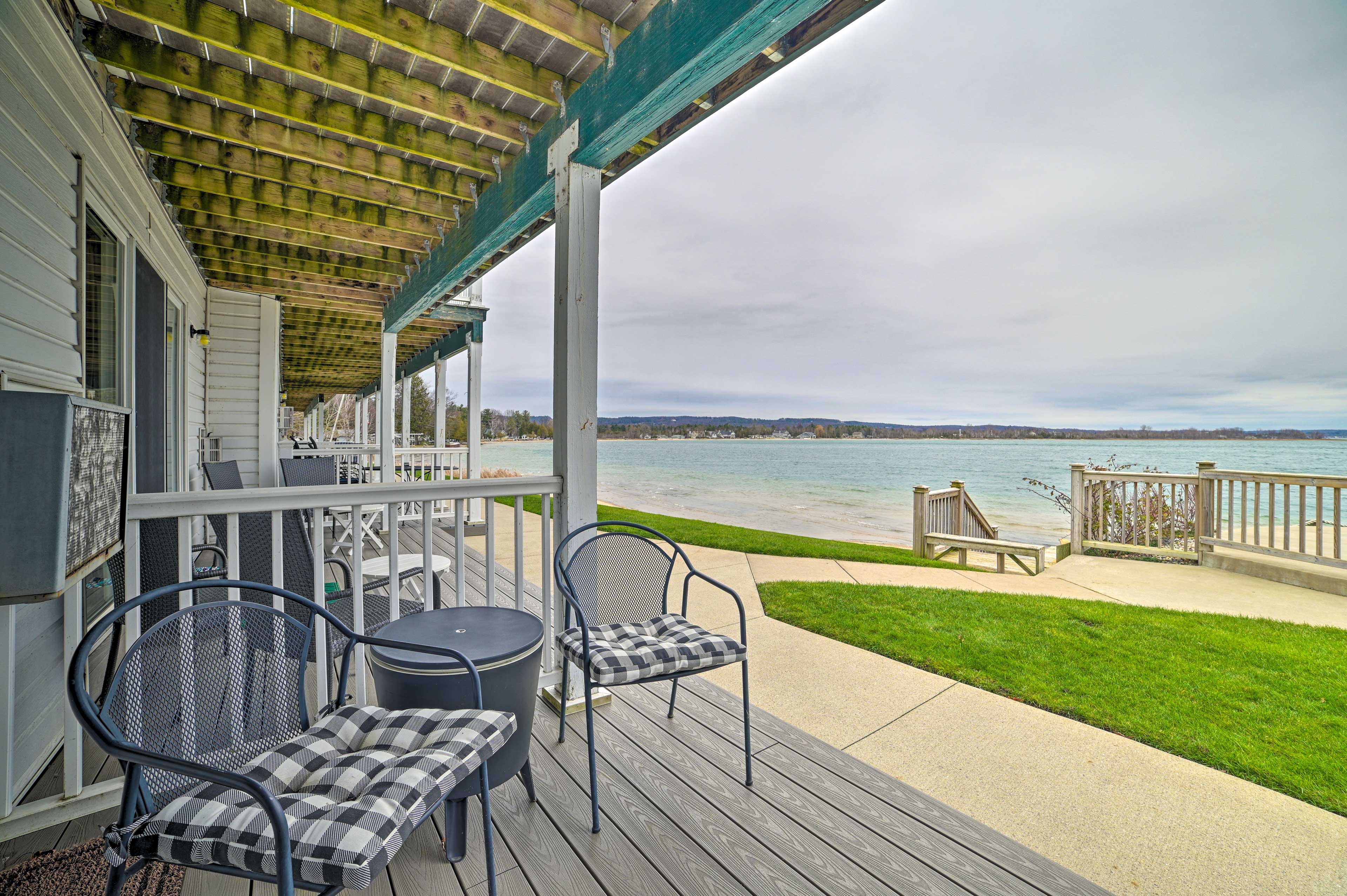 Property Image 2 - Updated Onekama Resort Condo on Portage Lake!