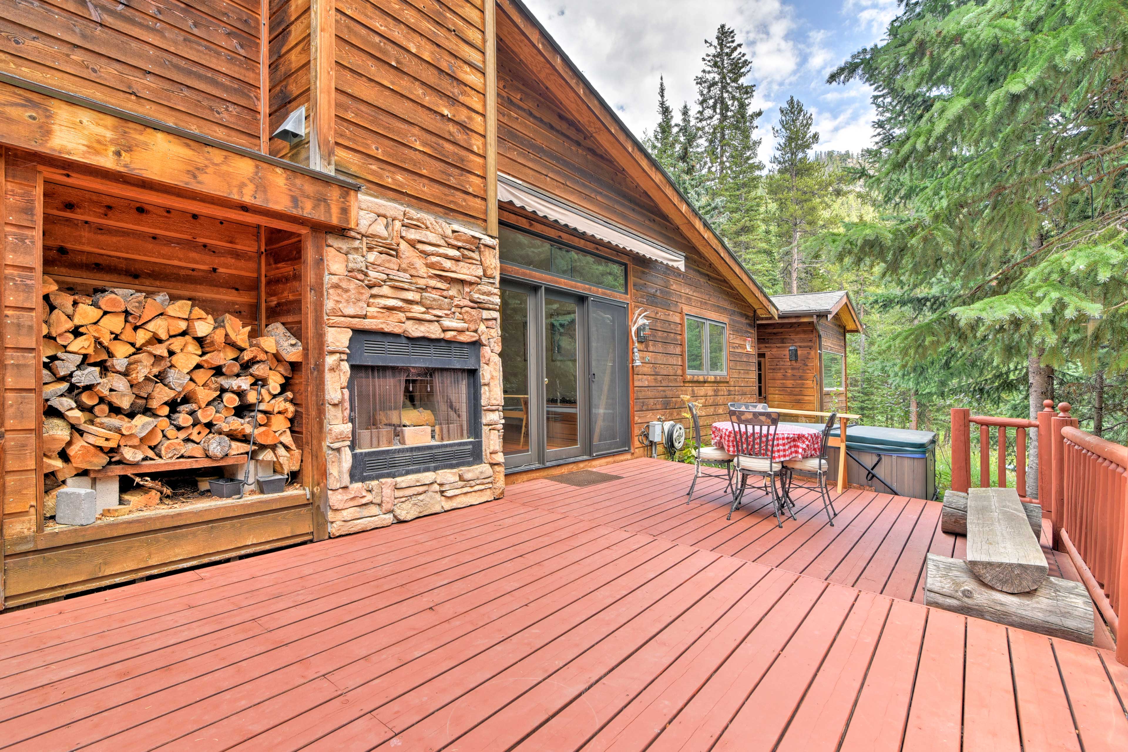 Property Image 1 - Dumont Cabin w/ Hot Tub - 22 Mi to Ski Slopes!