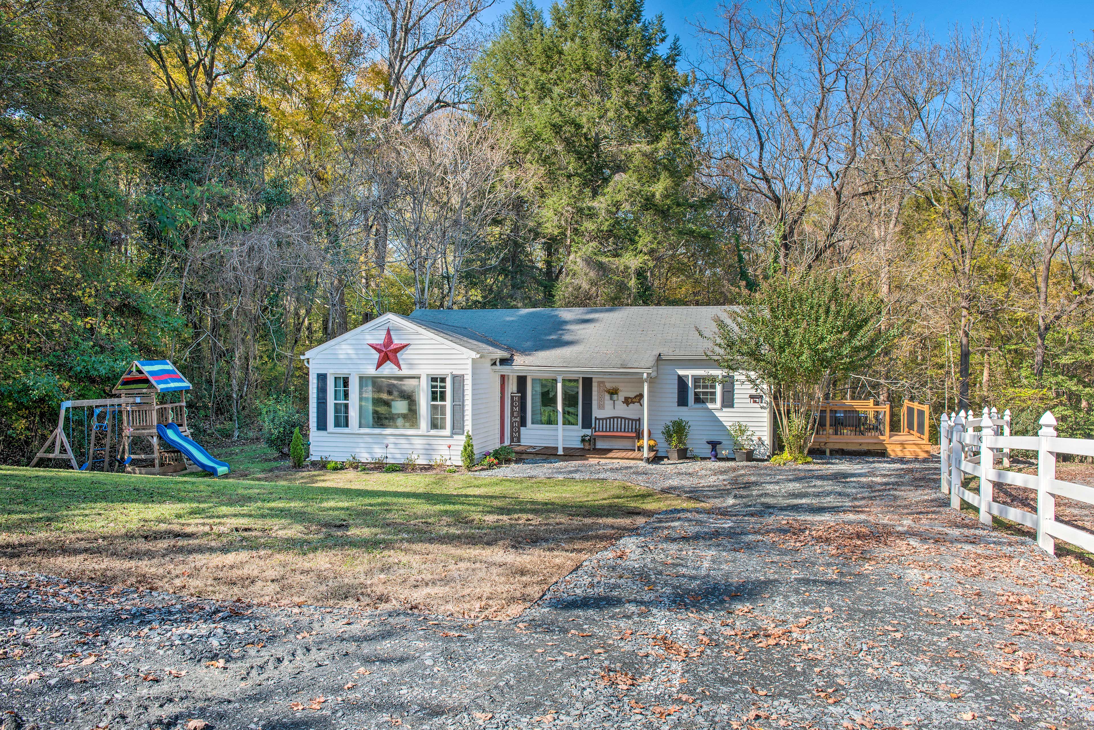 Property Image 2 - Peaceful Renovated Home with Deck on Half Acre!