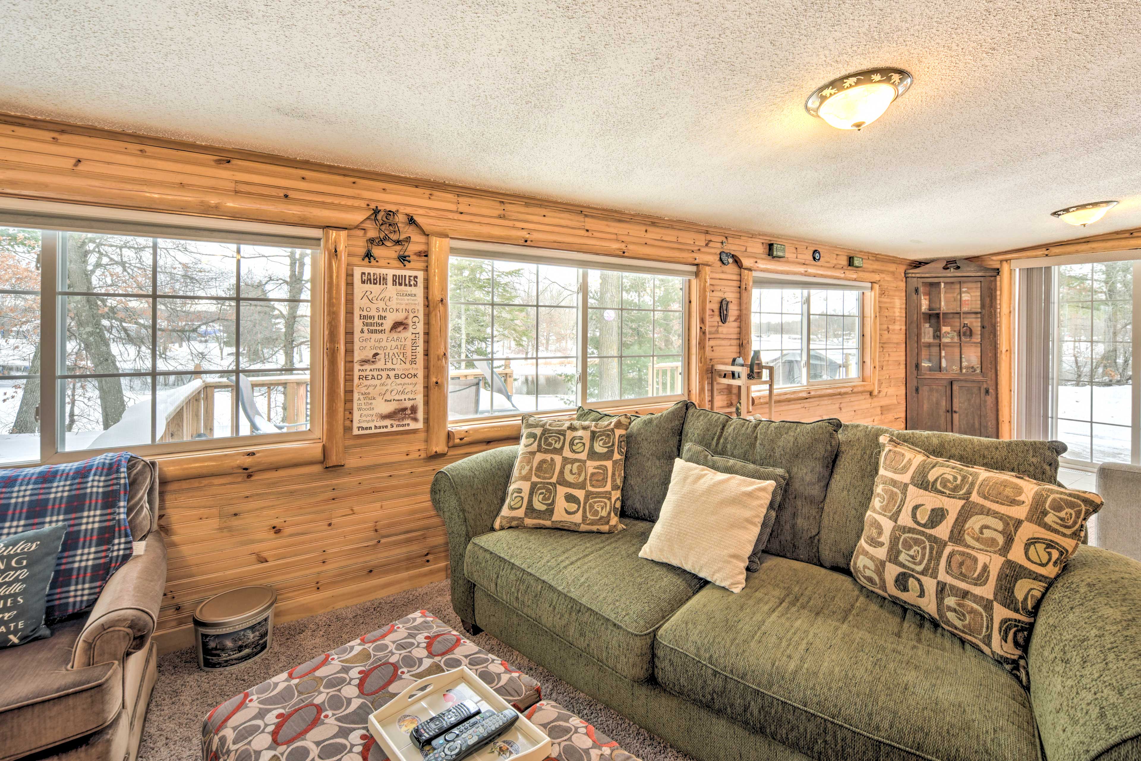 Property Image 2 - Quaint Mikana Cabin w/ Red Cedar Lake Access!