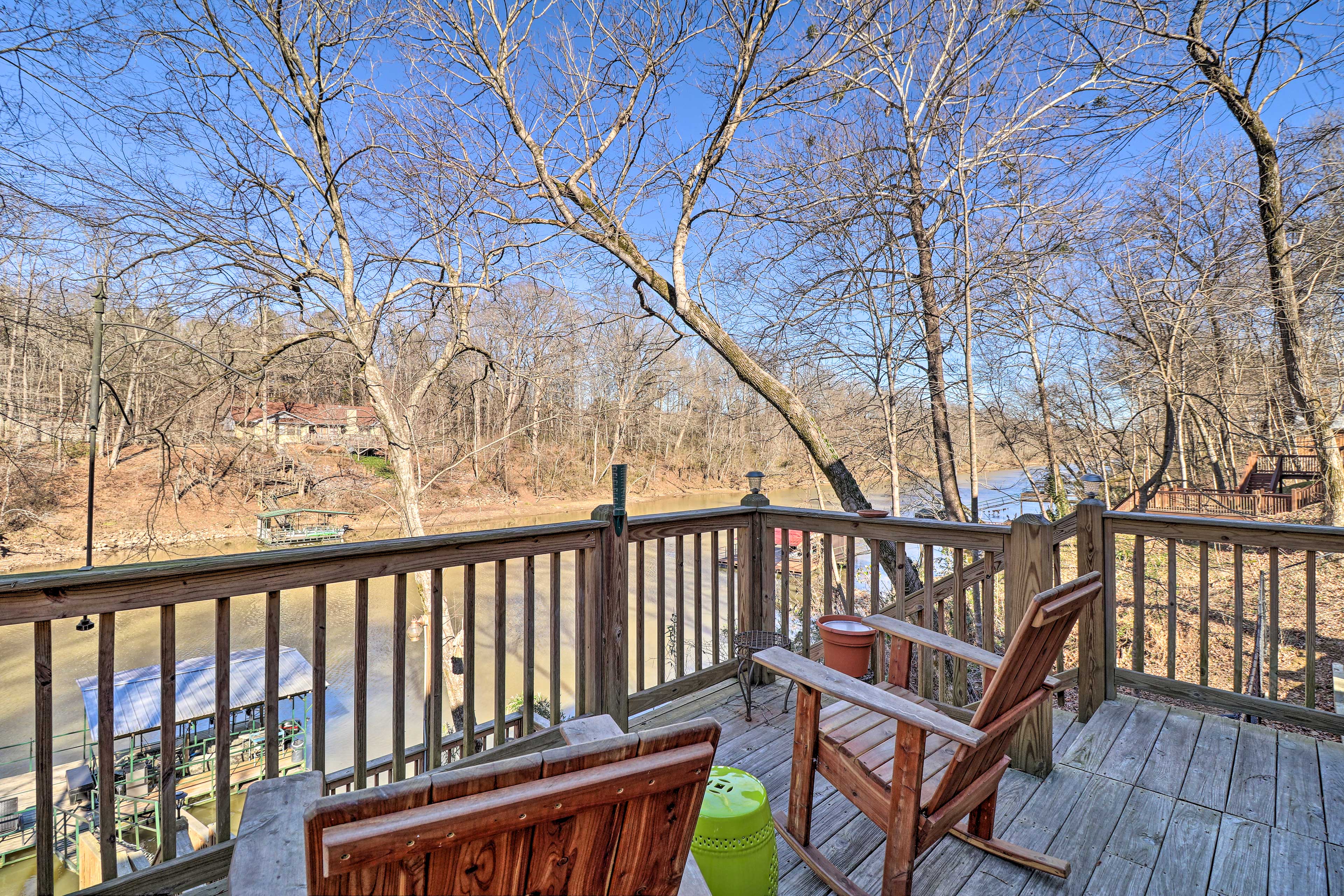 Property Image 2 - Riverfront Heber Springs Home: Spacious Deck!