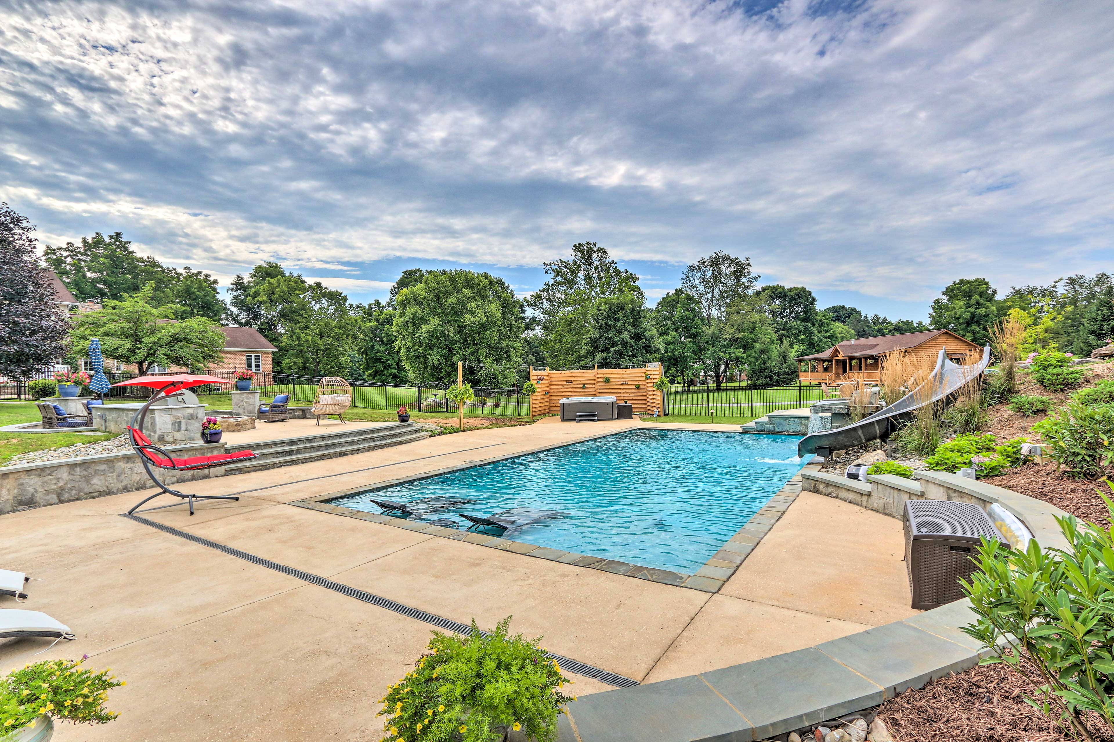 Property Image 1 - Charles Town Home w/ Private Pool & Hot Tub