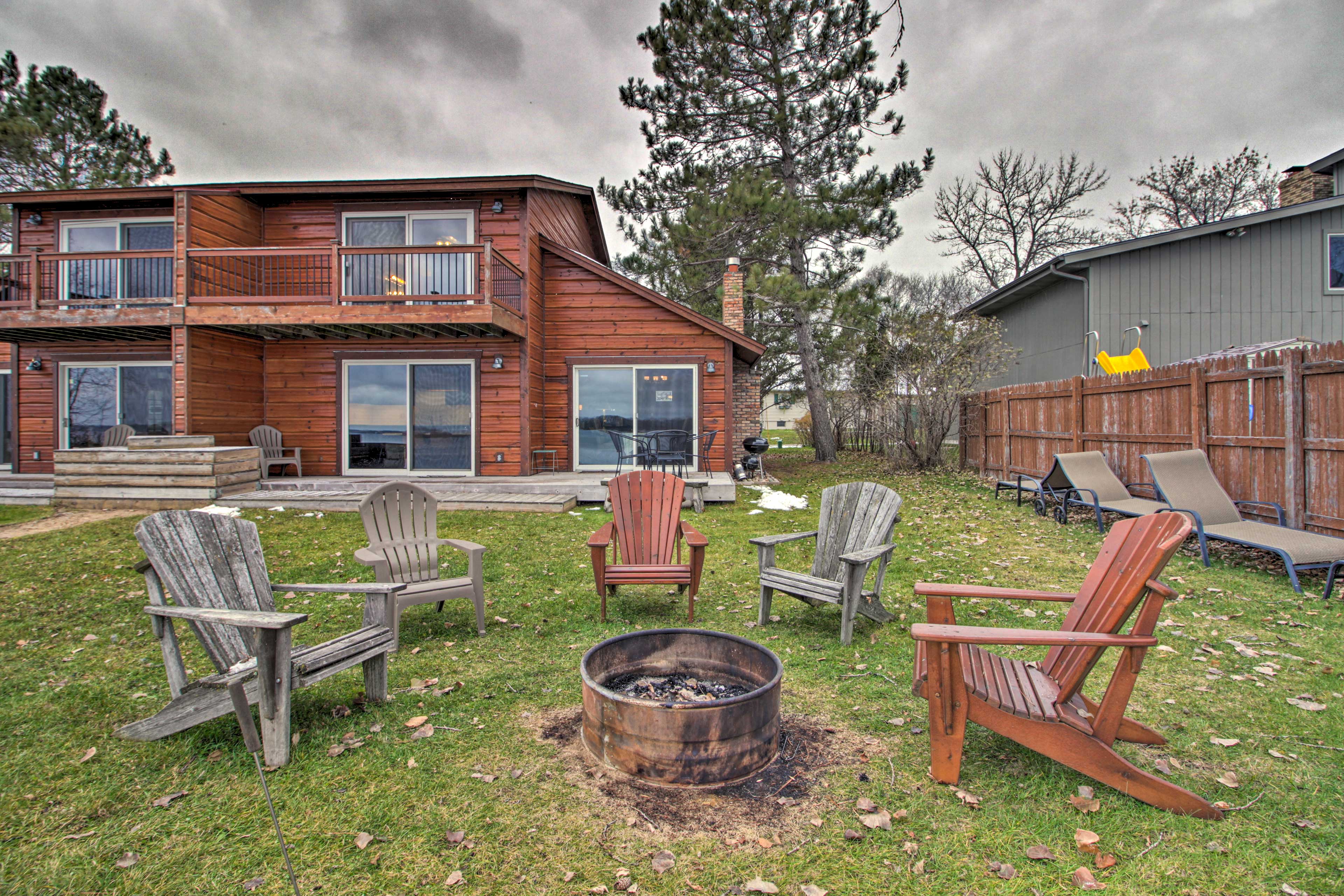 Property Image 2 - Breezy Point Escape w/ Views, Dock & Fire Pit!