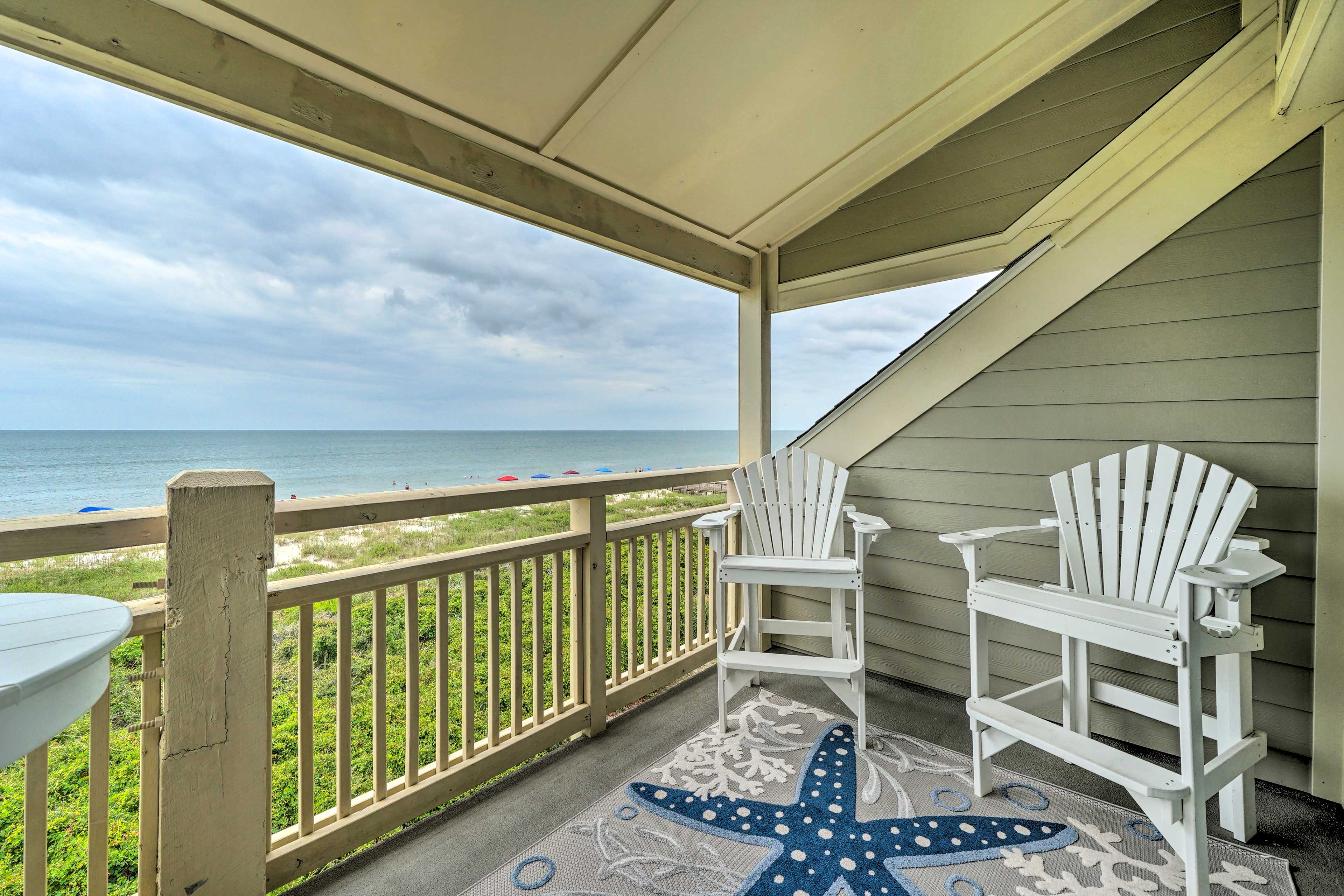 Property Image 1 - Beachfront Condo w/ Unobstructed Ocean Views!