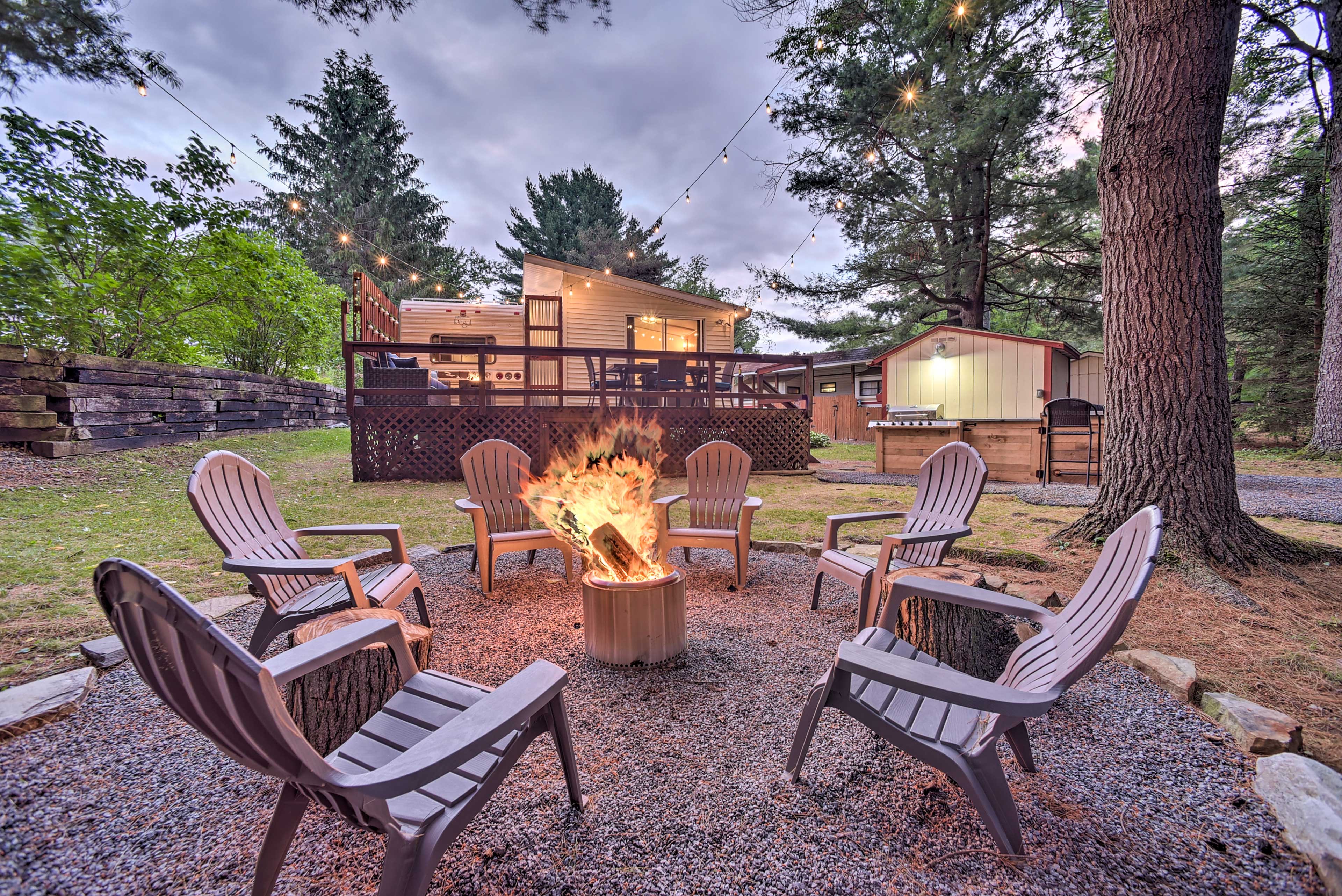 Property Image 1 - Glamping Getaway in Woodstock Lake Campground