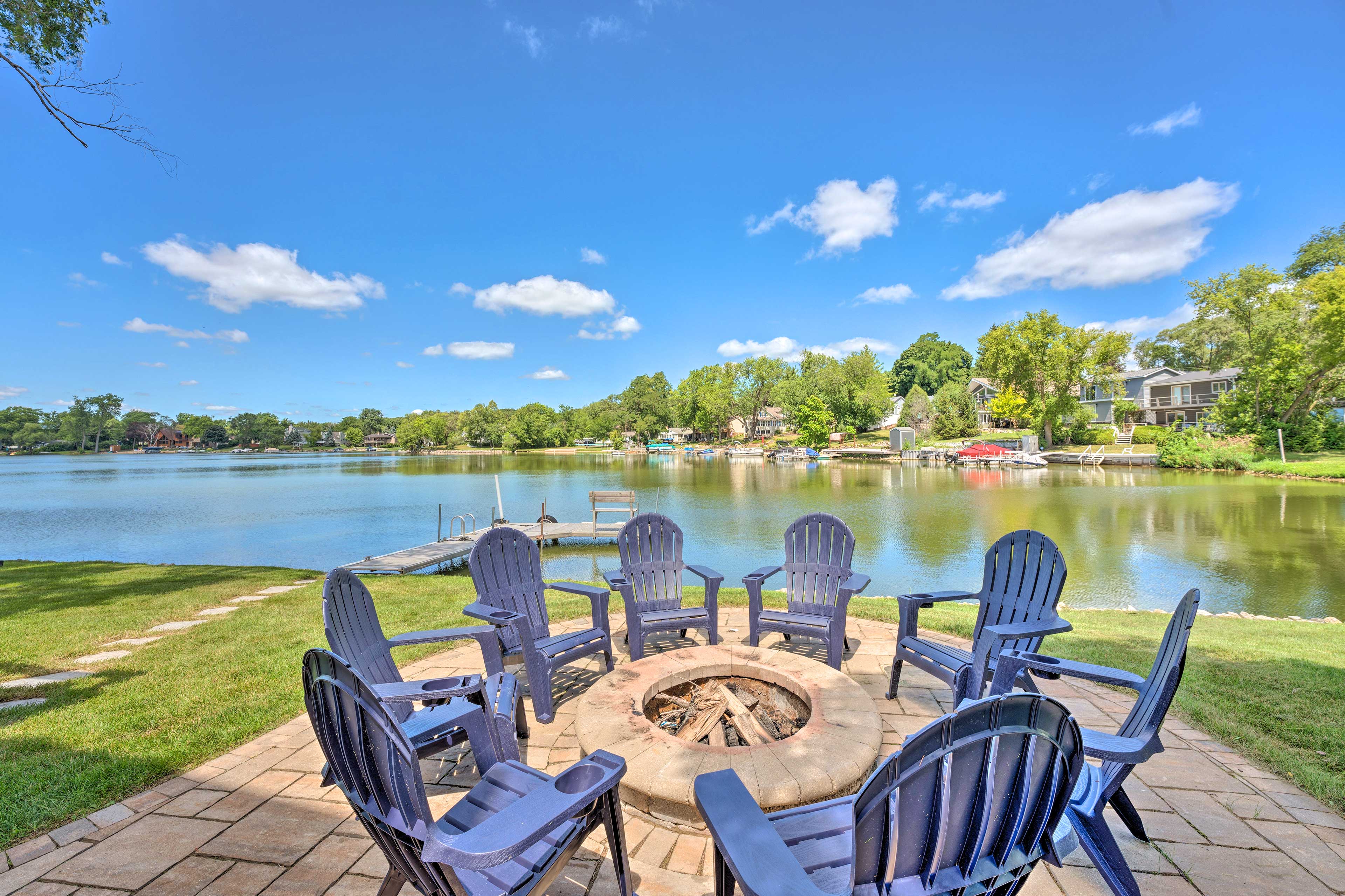 Property Image 2 - Lakefront Oasis w/ Boat Dock, Fire Pit, Grill