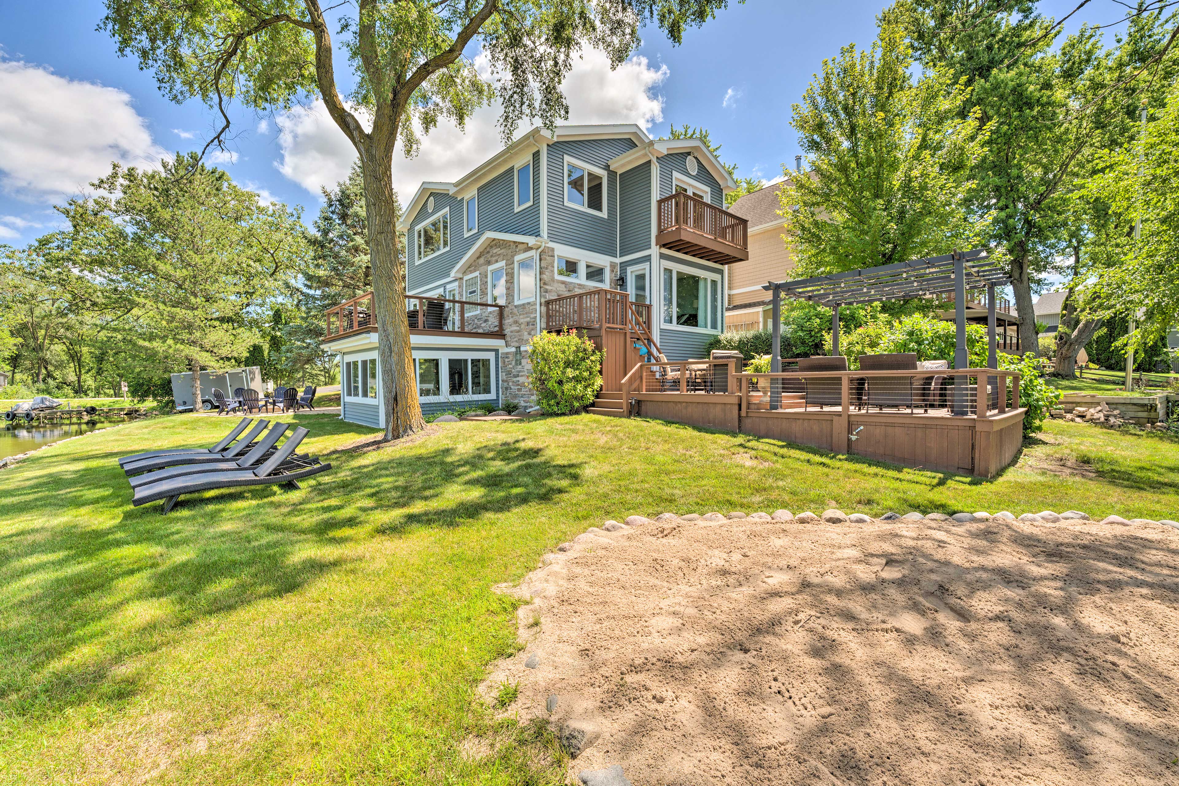 Property Image 1 - Lakefront Oasis w/ Boat Dock, Fire Pit, Grill