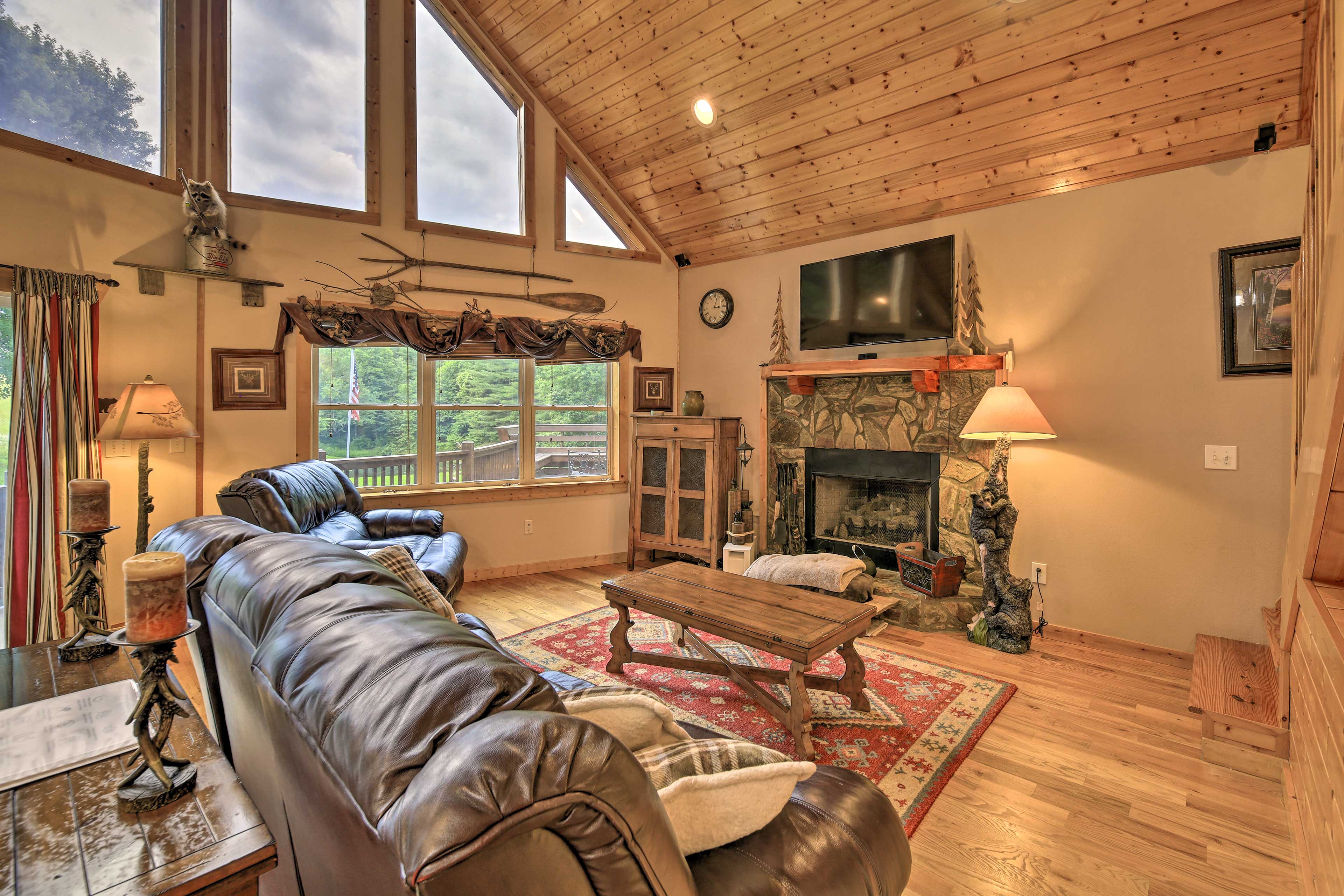 Property Image 1 - Gated Community w/ Perks: Cozy Sparta Cabin!