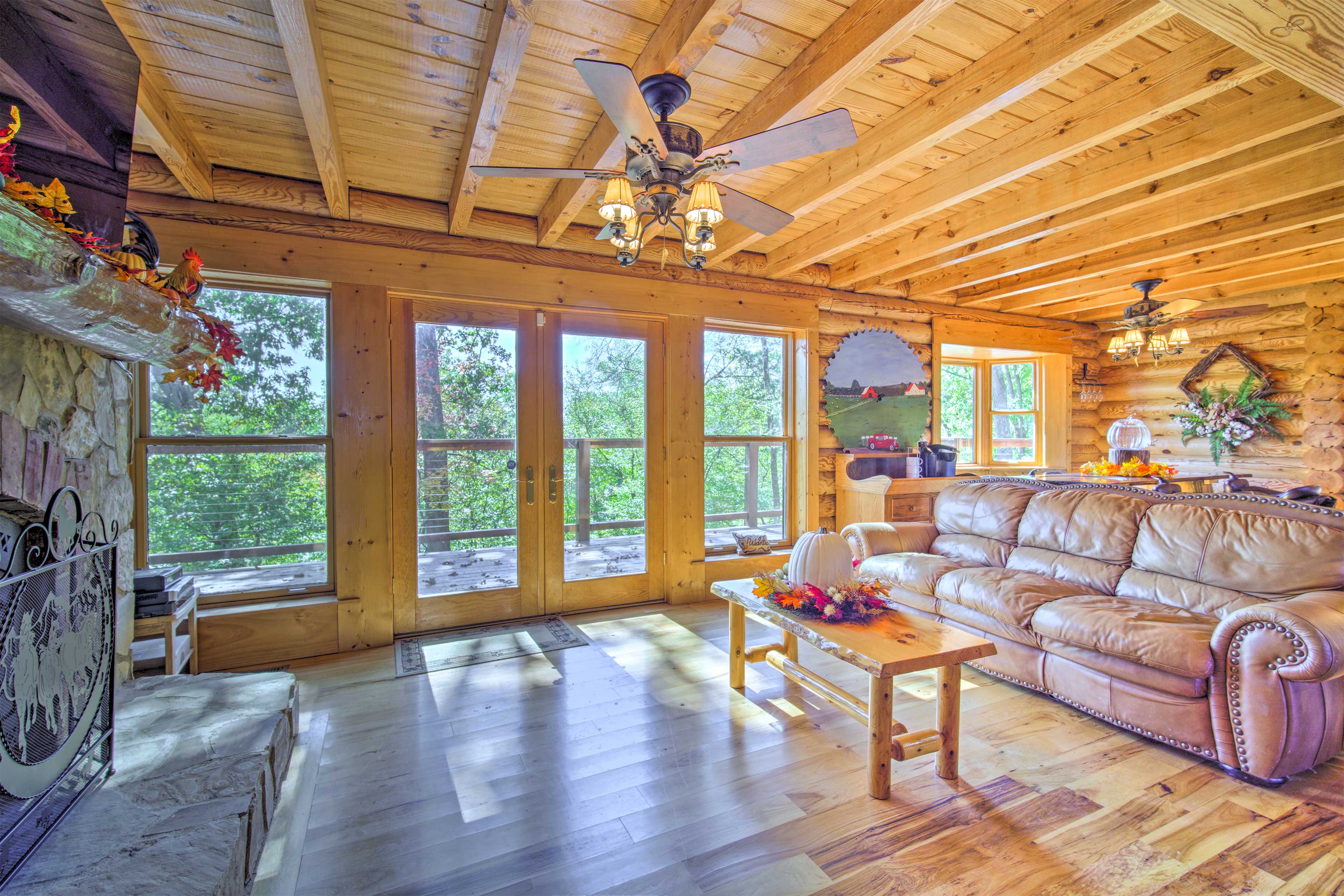 Property Image 2 - Calhoun Cabin w/ River View + Wraparound Deck