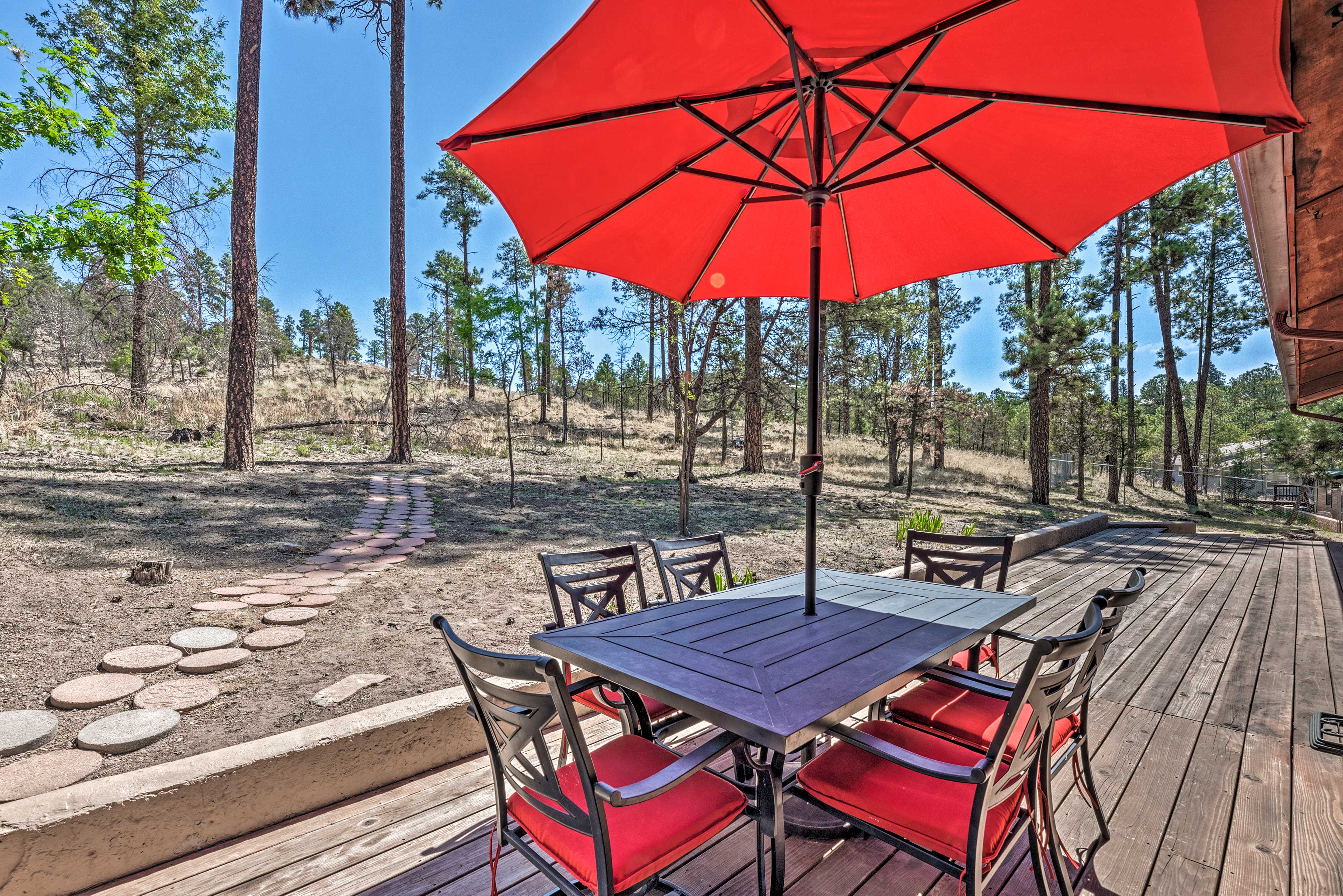 Property Image 2 - Wooded Ruidoso Hideaway w/ Deck: Ski, Hike & Golf!