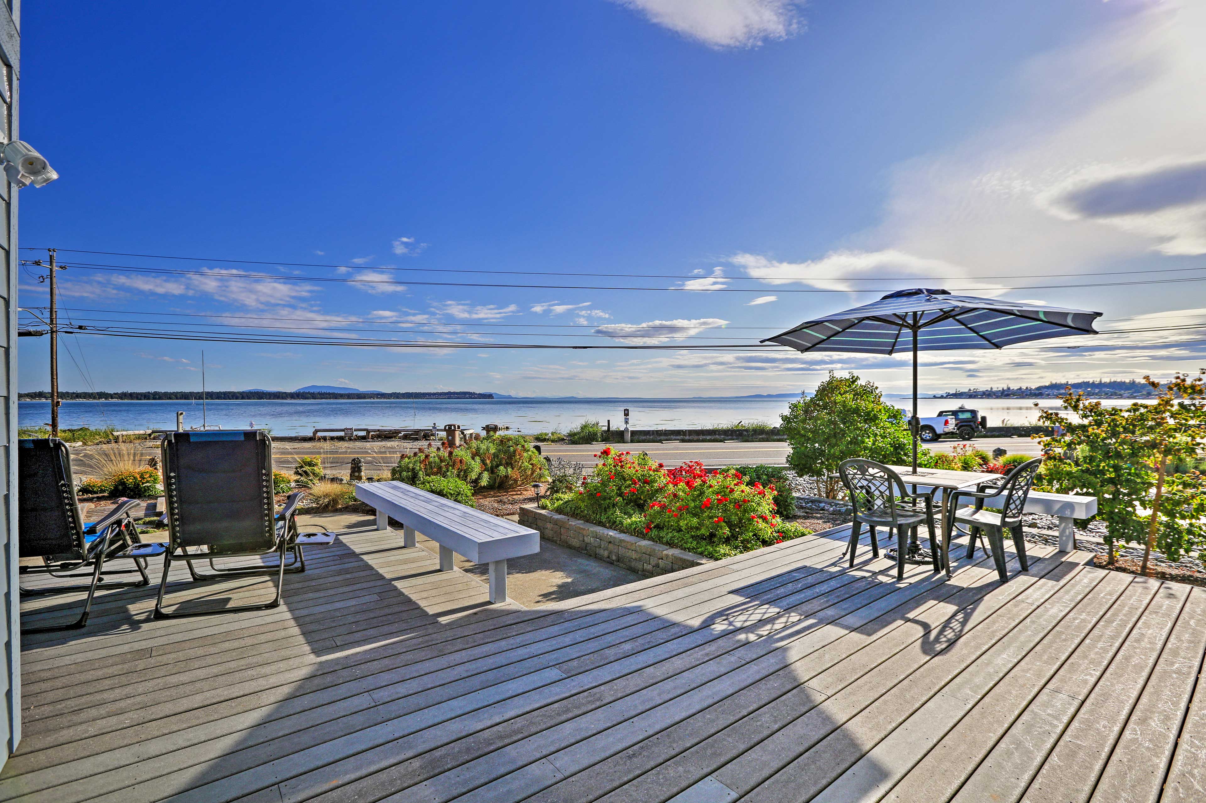 Property Image 1 - Birch Bay Waterfront Home - Steps to Beach!