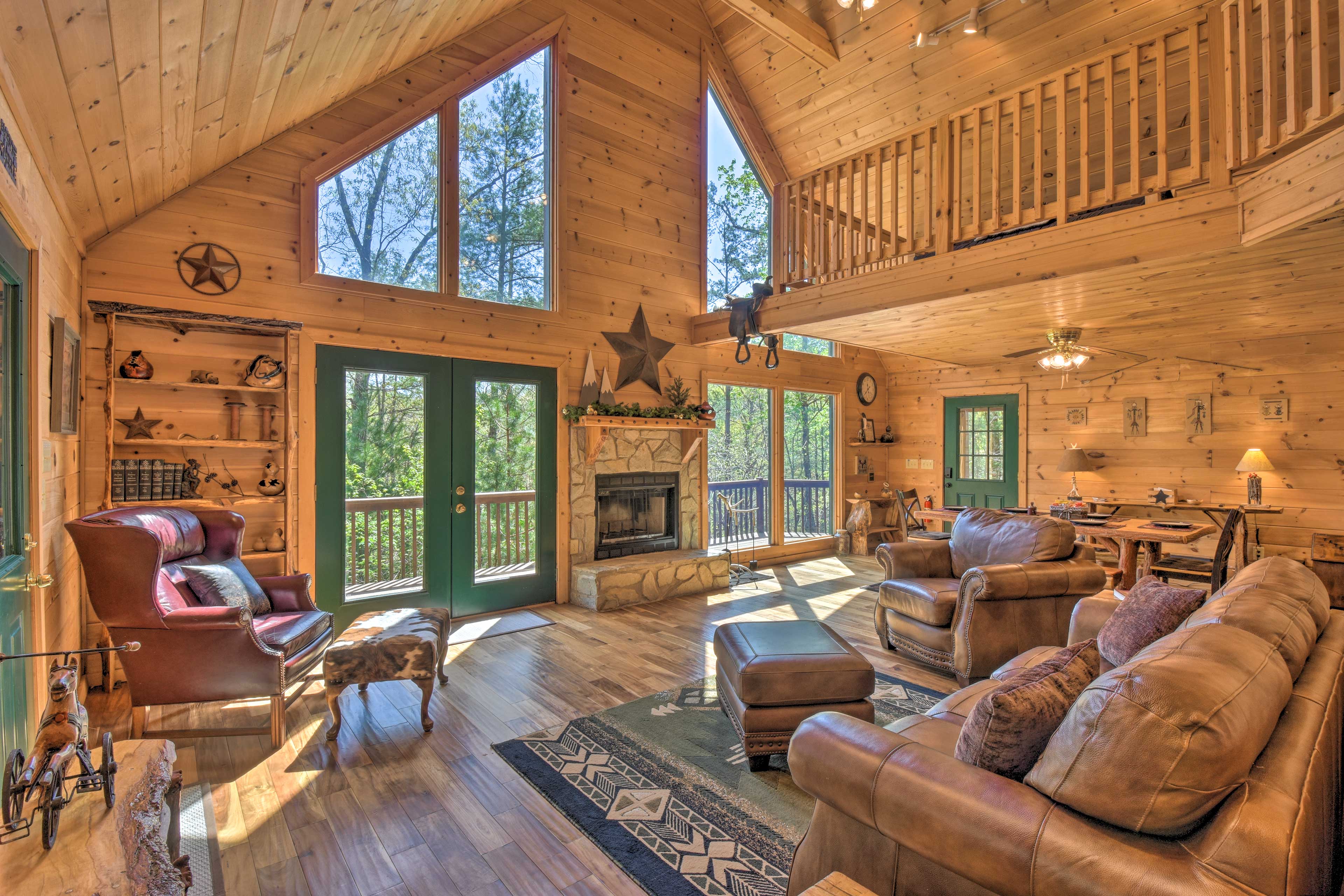 Property Image 1 - Dreamy Ellijay Resort Cabin w/ Game Room & Decks!