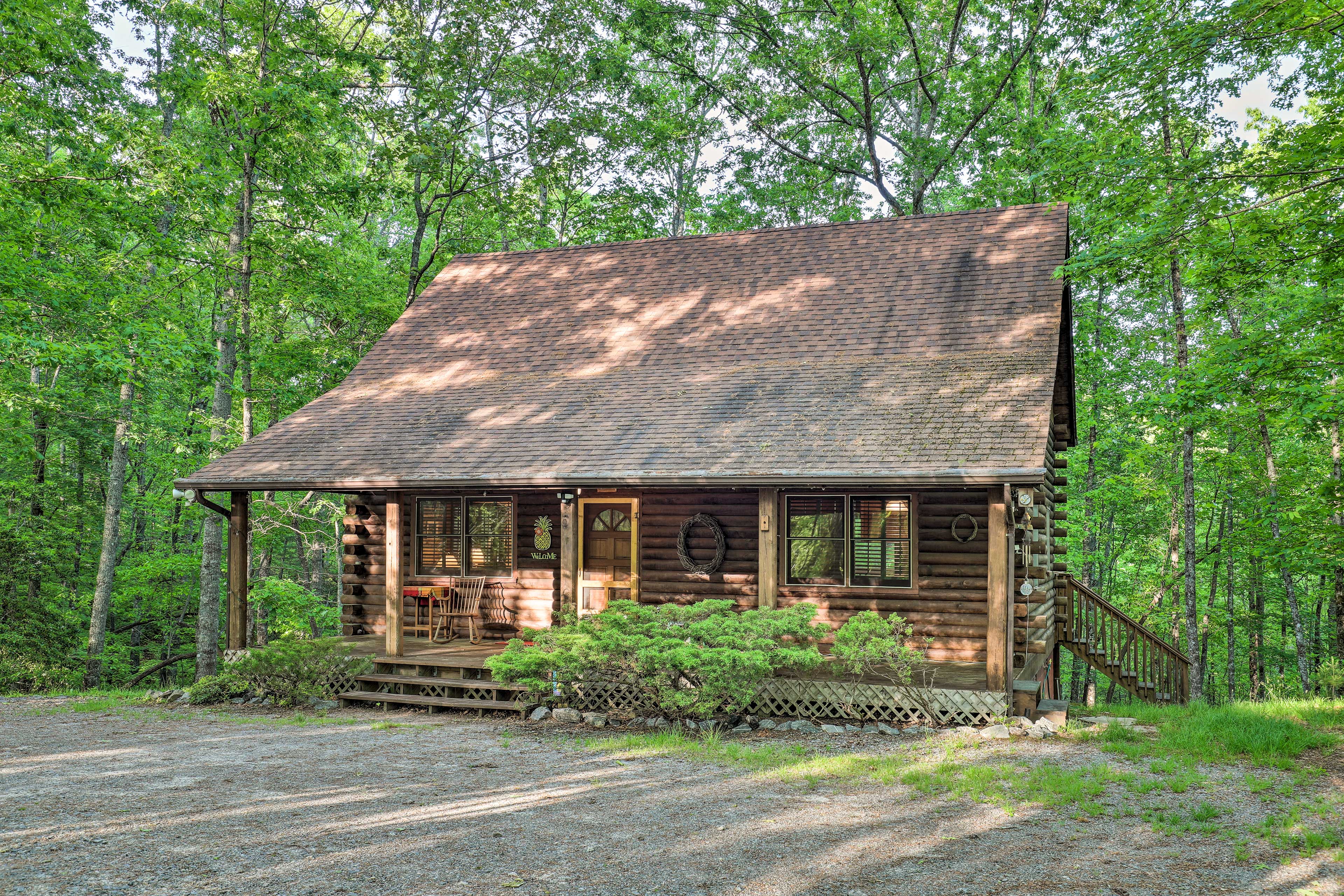 Property Image 1 - Serene Brevard Cabin ~ 7 Miles to State Forest!