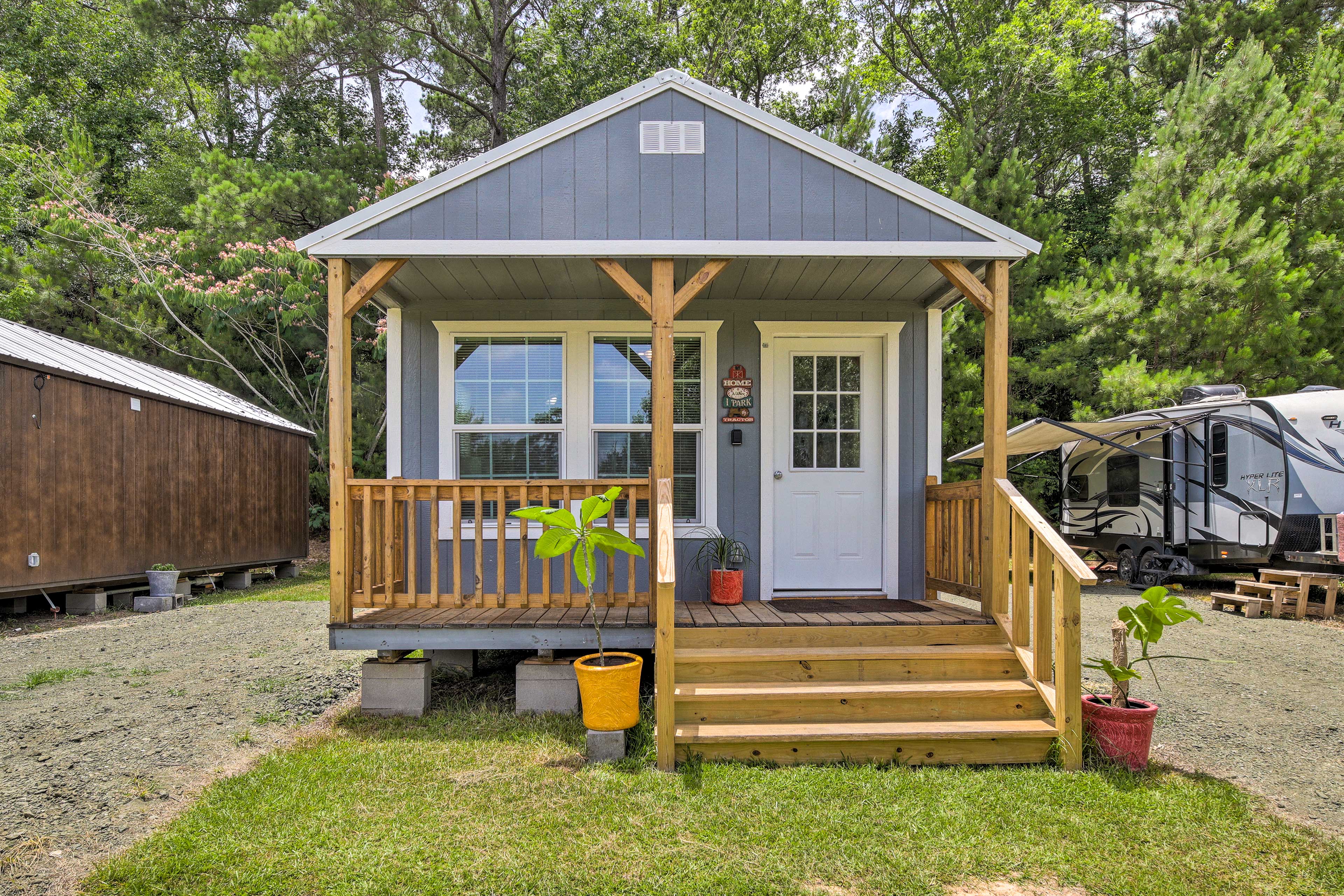 Property Image 2 - Stylish Woodville Cabin: Fishing Dock Access!