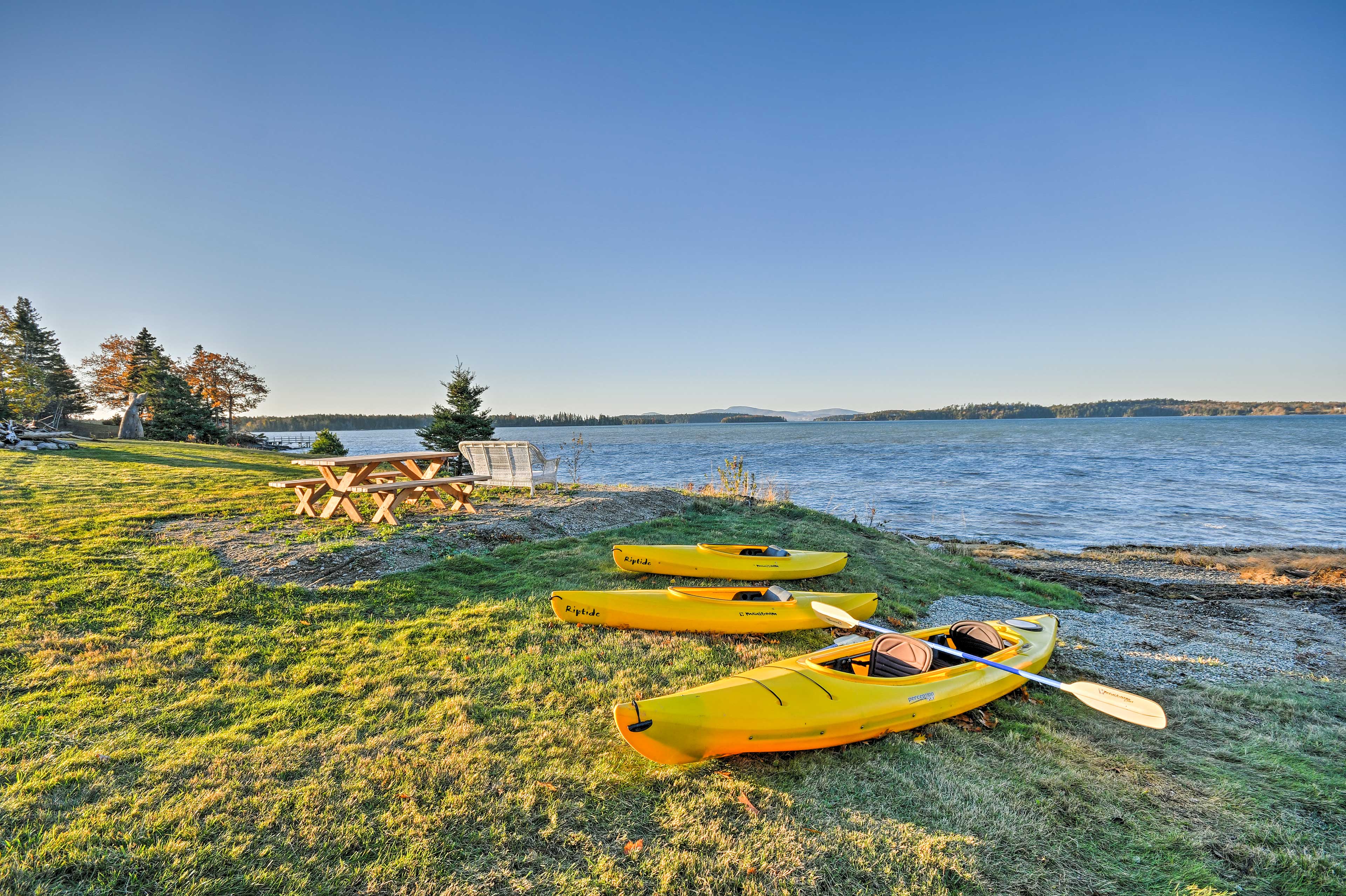 Property Image 2 - Luxurious Oceanfront Flanders Bay Home w/ Kayaks!