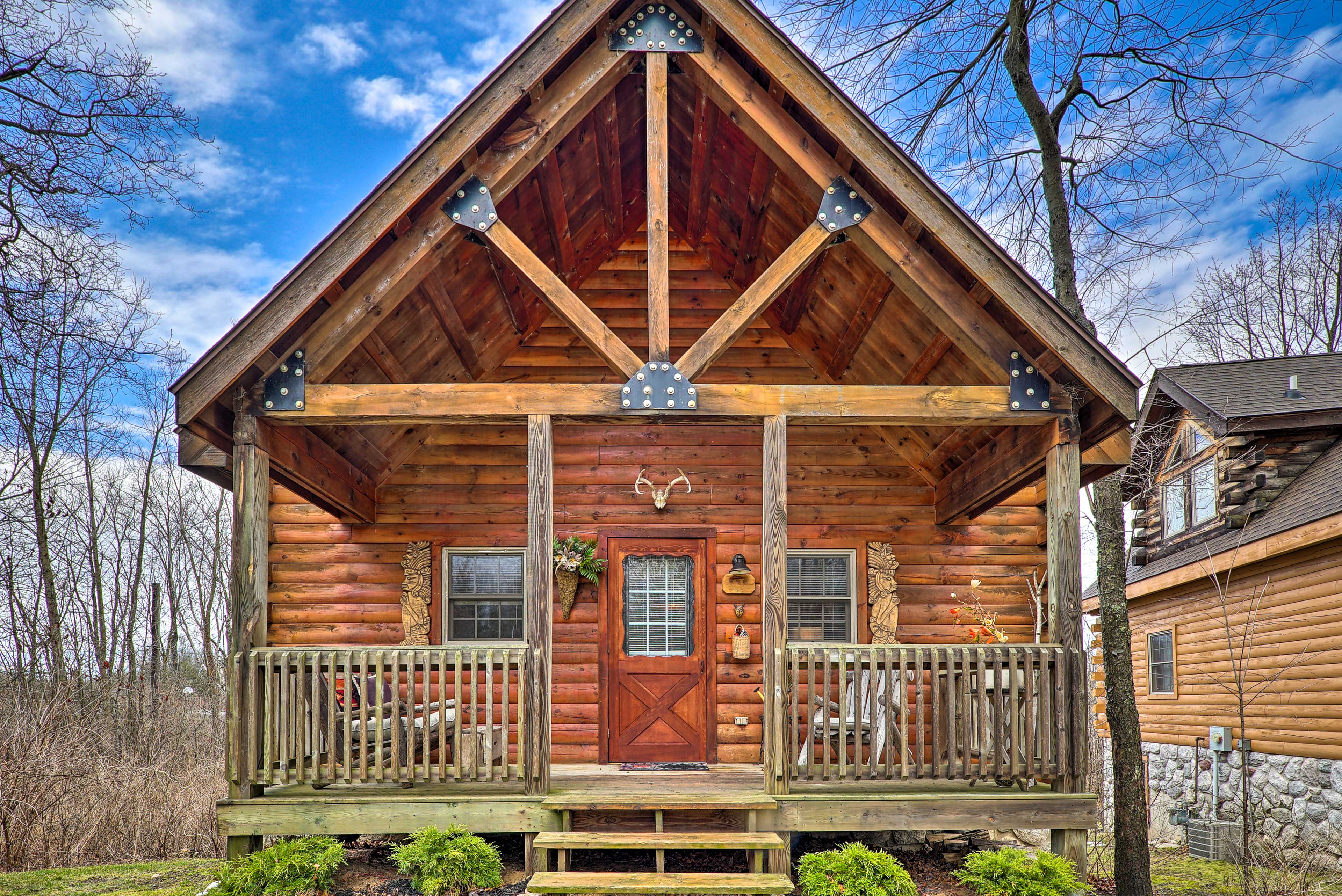 Property Image 1 - Charming Log Cabin at Double JJ Ranch Resort!