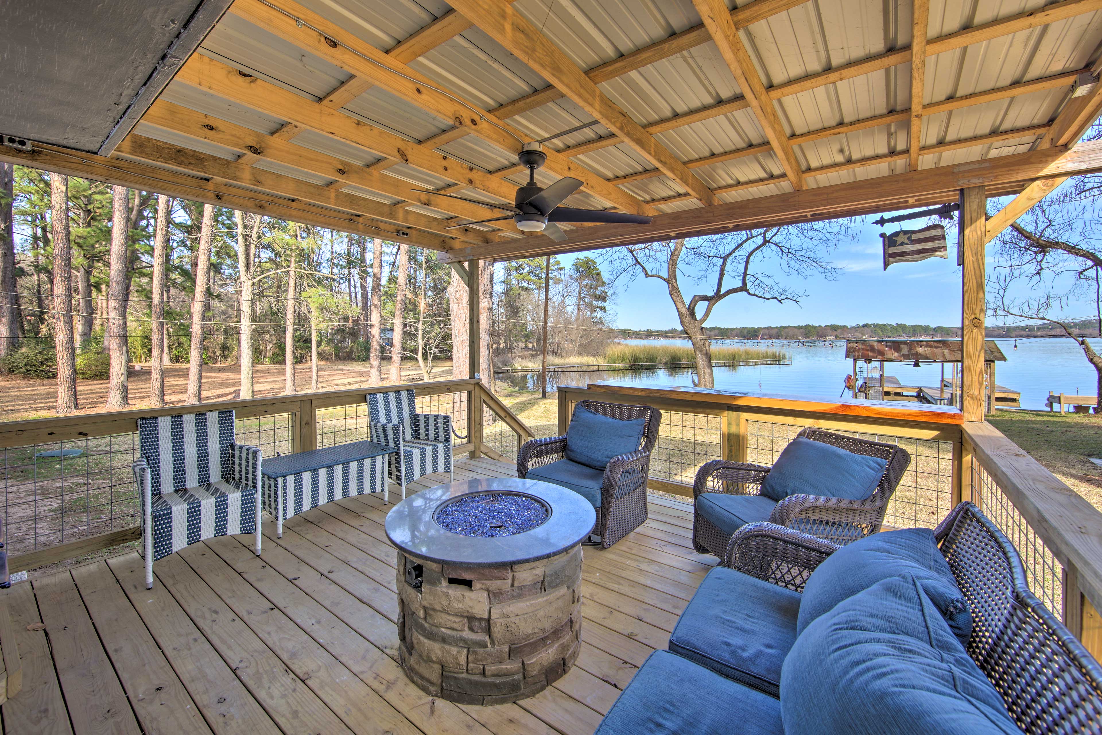 Property Image 1 - Lakefront Daingerfield Retreat w/ Shared Dock!