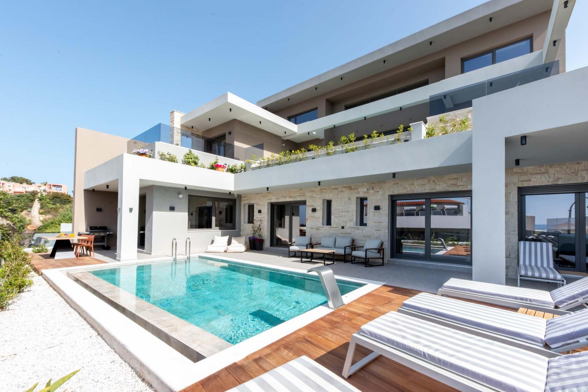 Property Image 1 - Seafront Villa LunaI100m to Sea   Free Heated pool