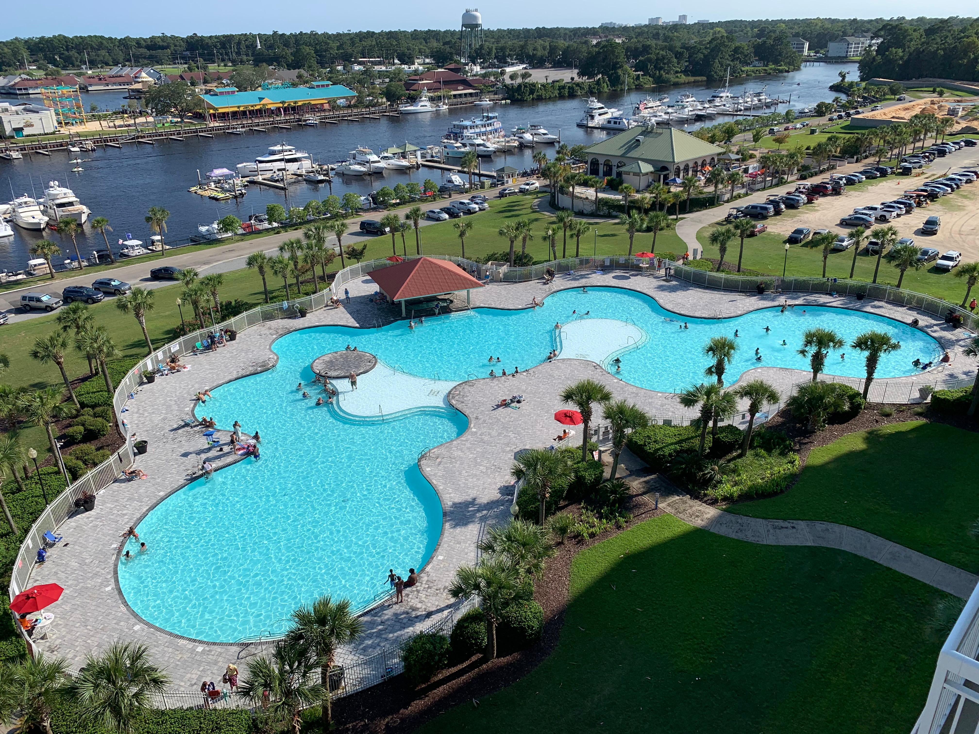 Access to The HUGE North Tower Pool