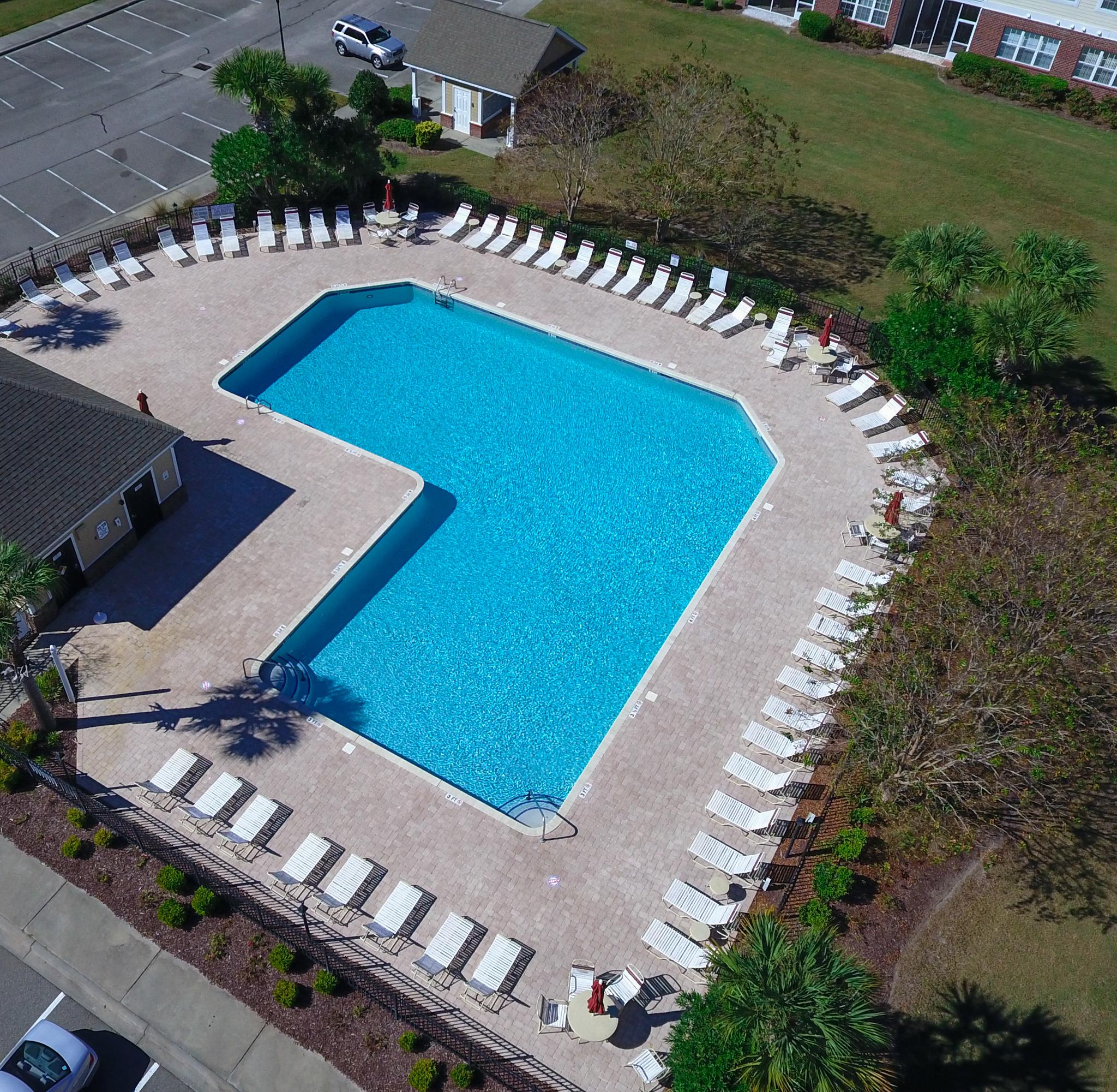 Pool in The Havens-Drone View