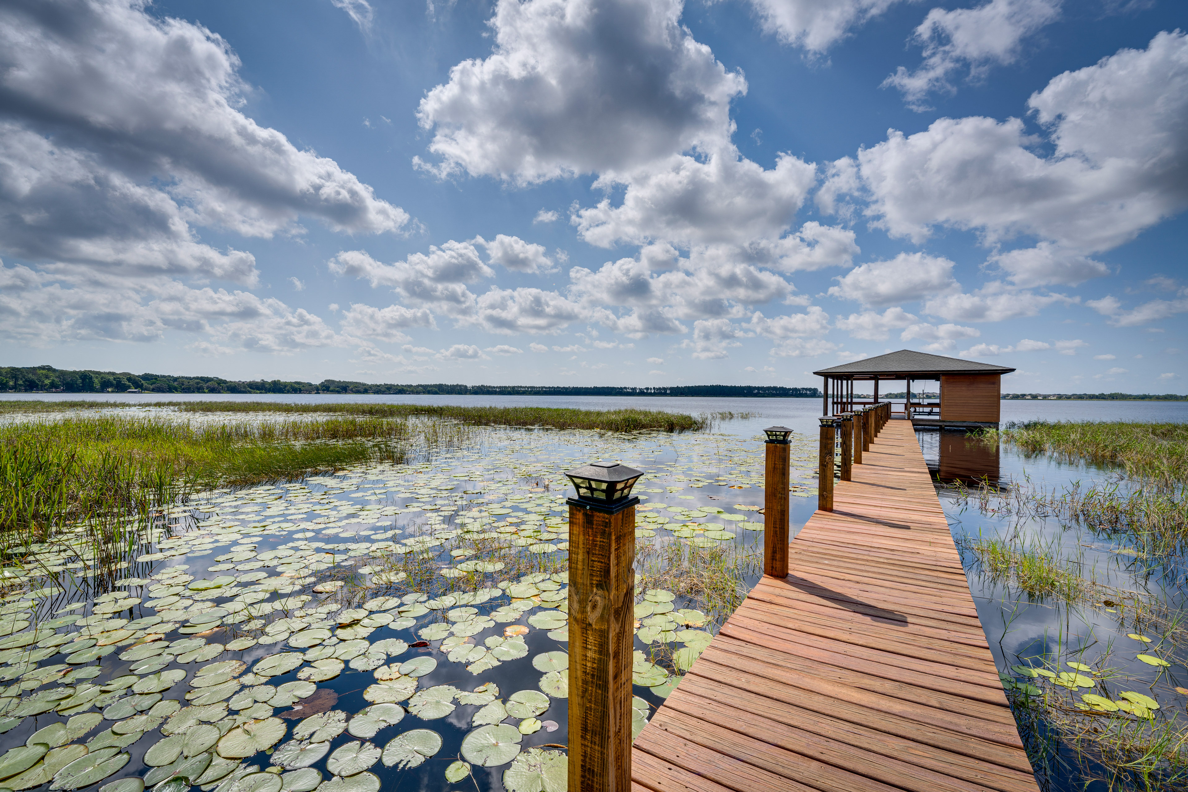 Property Image 2 - Groveland Home w/ Pool: Luxurious Lakefront Oasis!