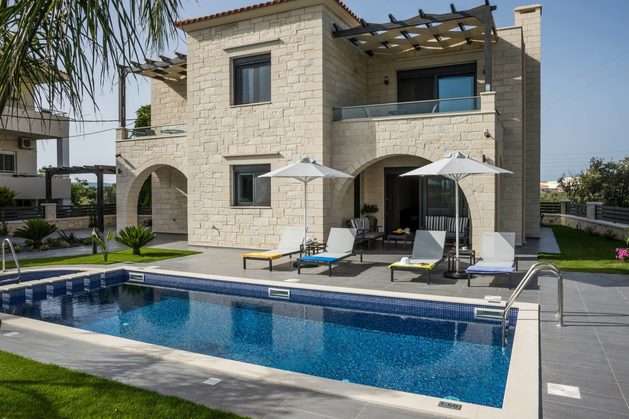 Property Image 2 - Stylish Villa near Chania  300m from the beach