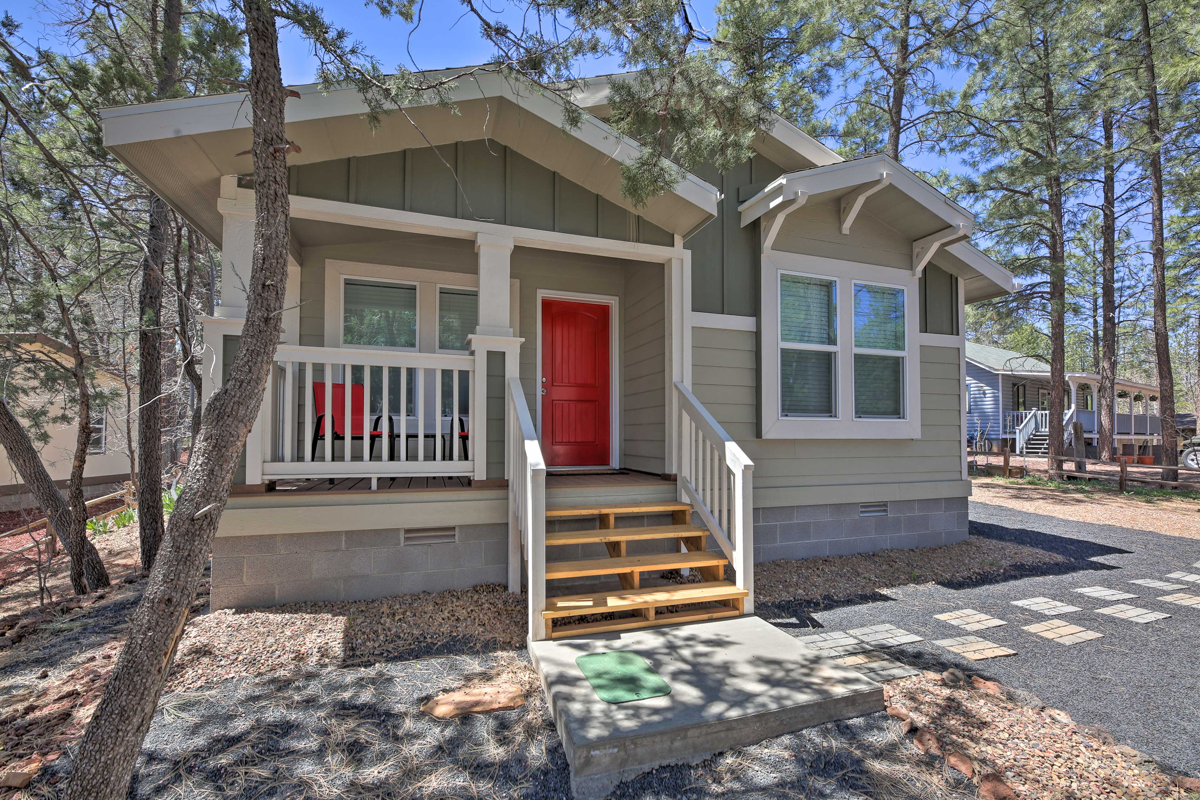 Property Image 1 - Quiet Home w/ Fire Pit: 3 Mi to Show Low Lake!