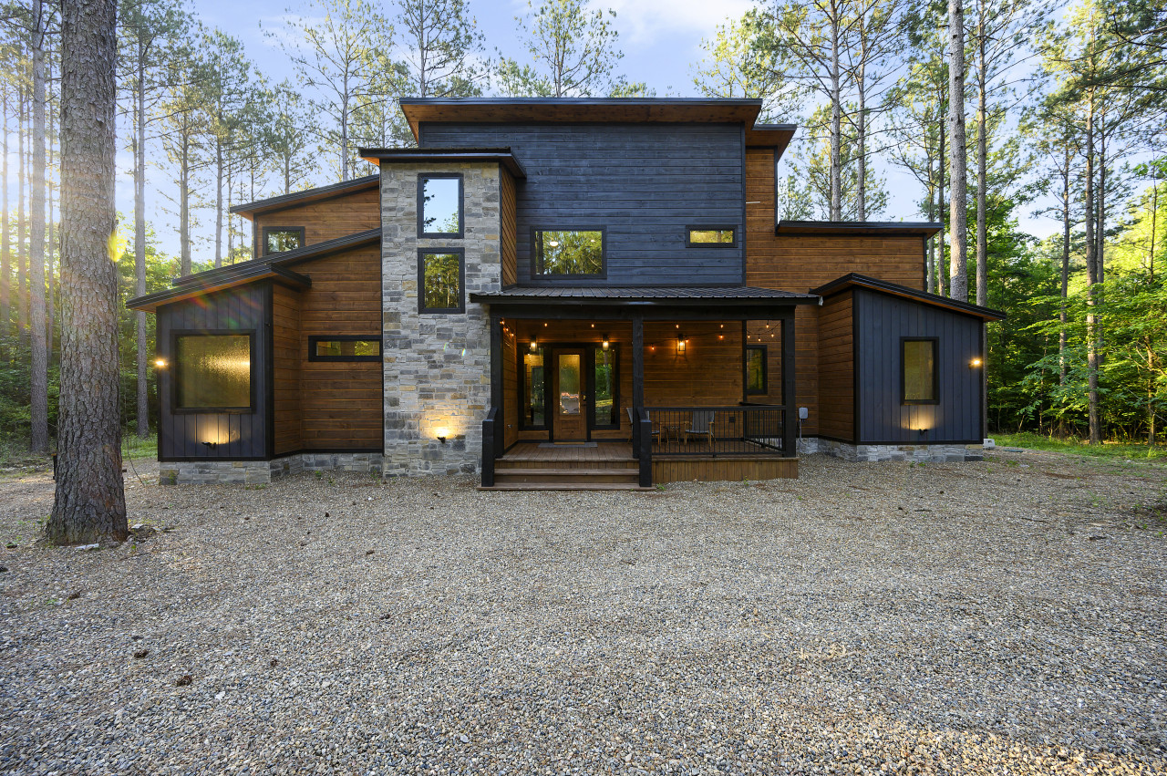 Property Image 1 - Wilson in the Woods - Stunning New Cabin w/ Games, Hot Tub and More