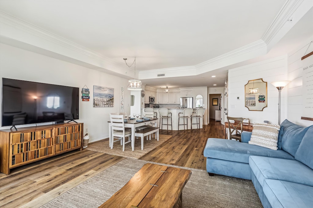 Living Room, Dining Area and Kitchen at 3103 SeaCrest