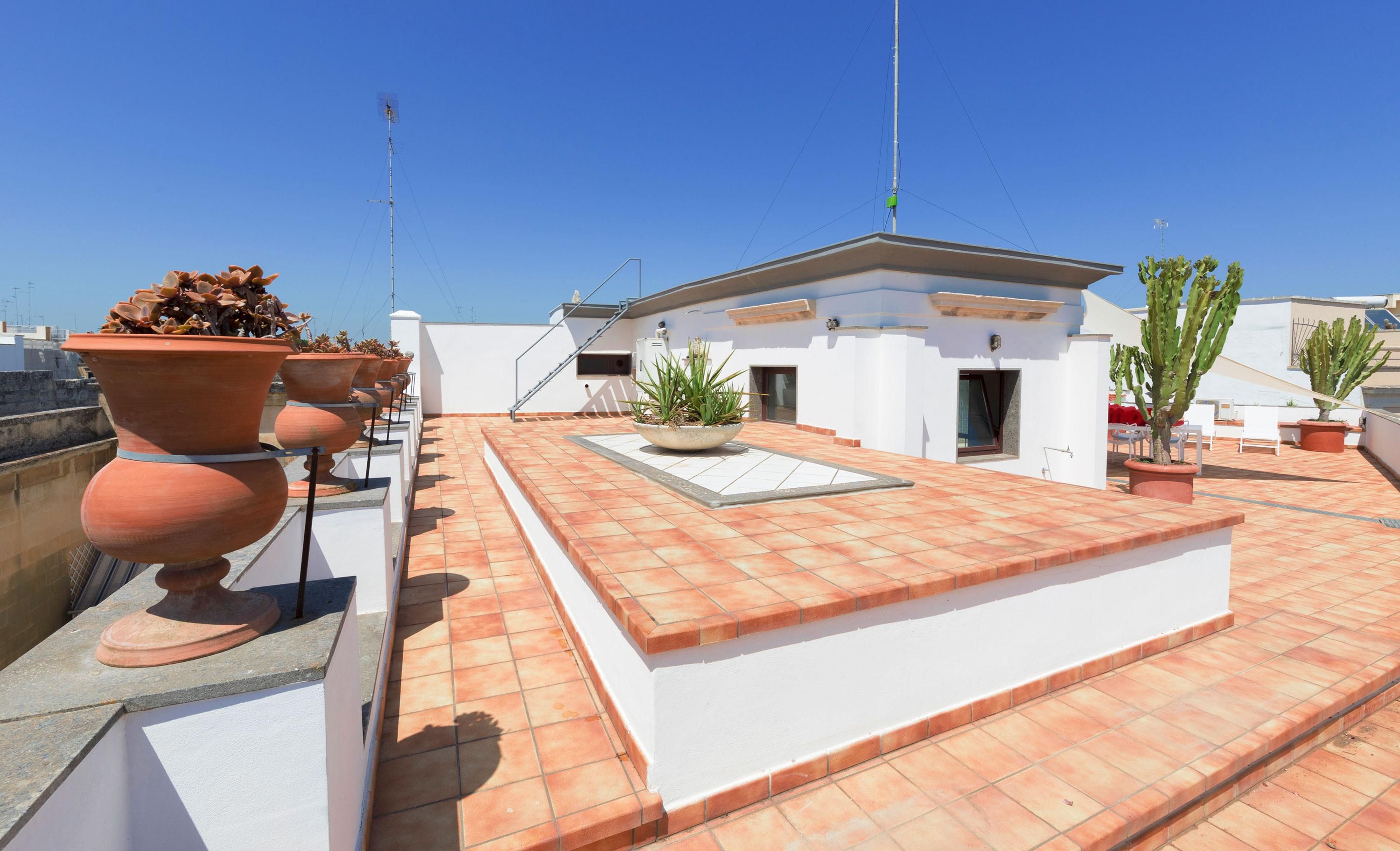 Terrazza con vista in Lecce