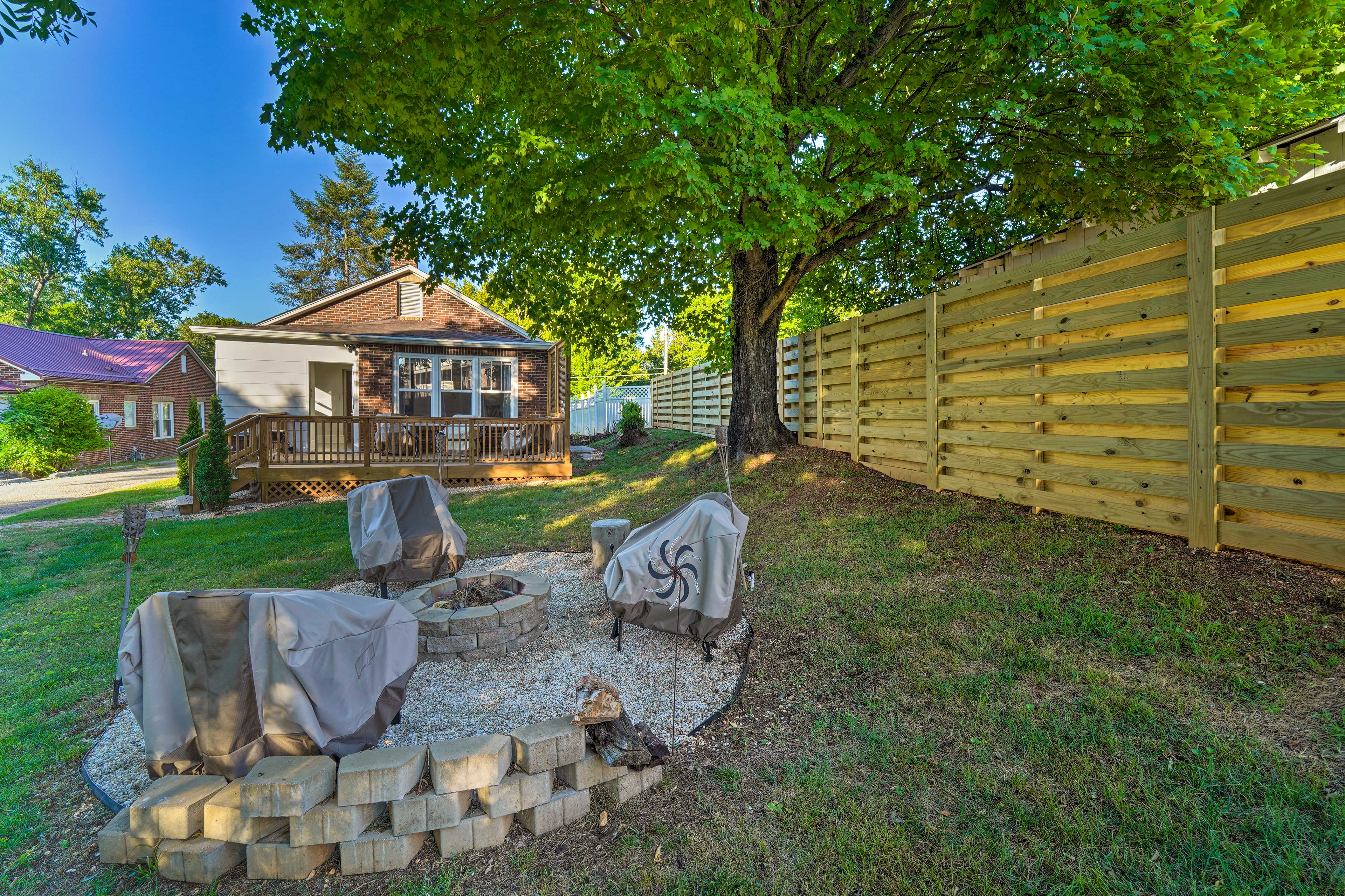 Property Image 2 - Modern, Sun-Lit Retreat w/ Fire Pit & Yard!