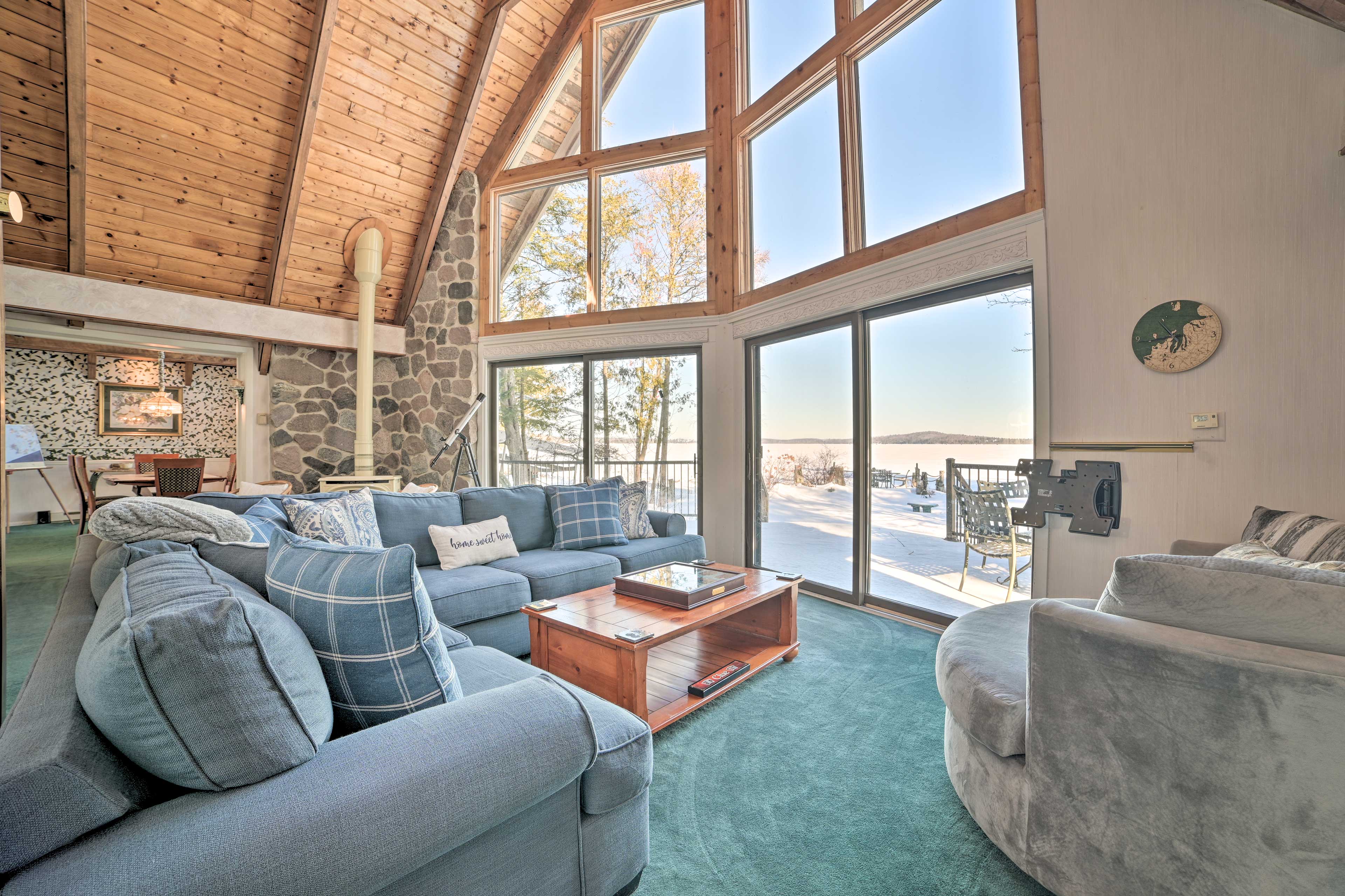 Property Image 1 - Dreamy Lake Skegemog Retreat: Boat, Ski & Sip!