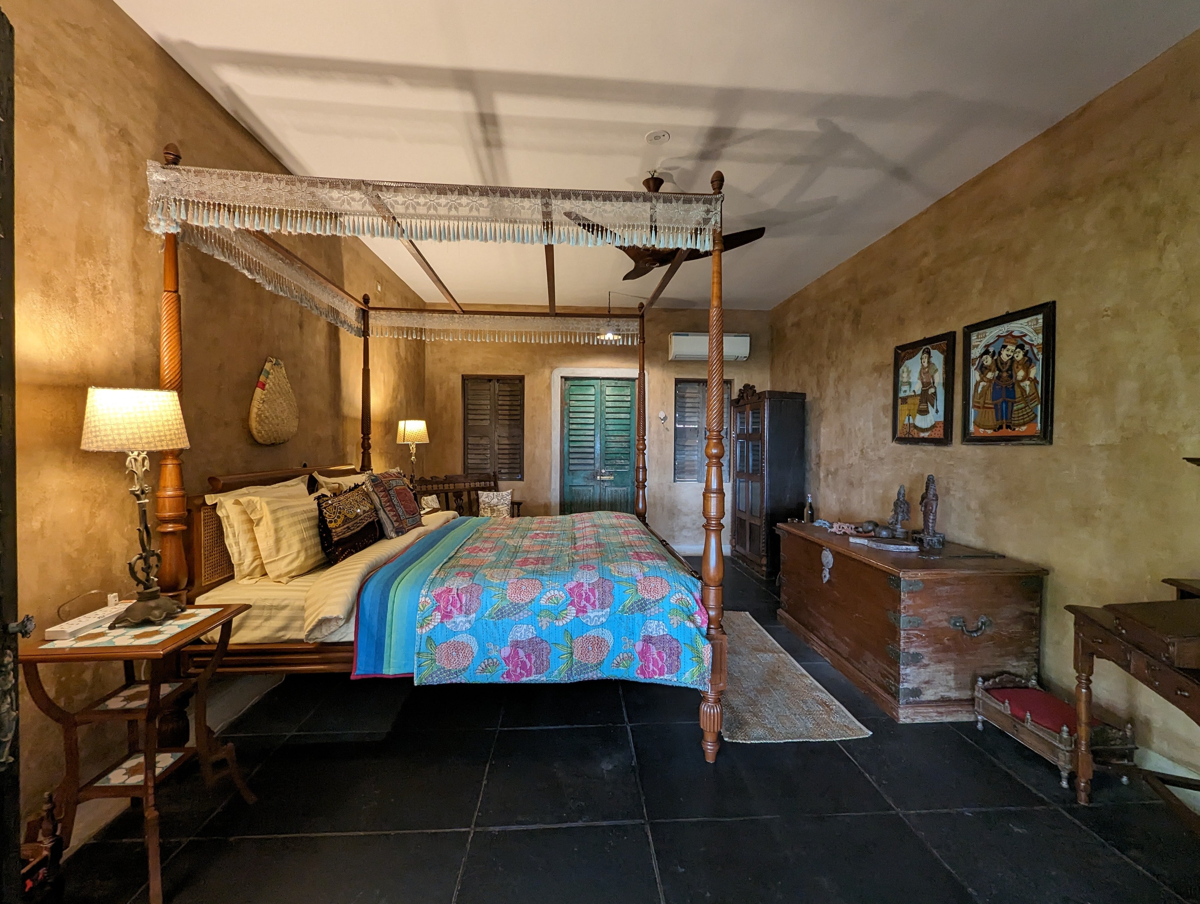 Ground floor - Four poster bedroom