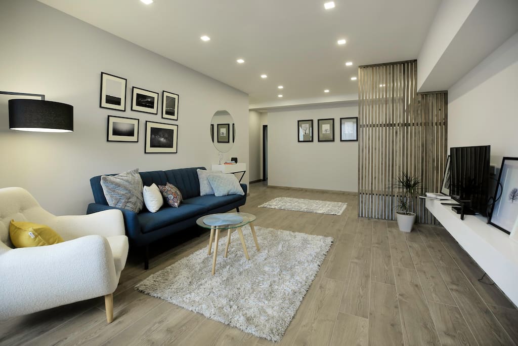 Living room -  best place to relax and watch a movie before bed.