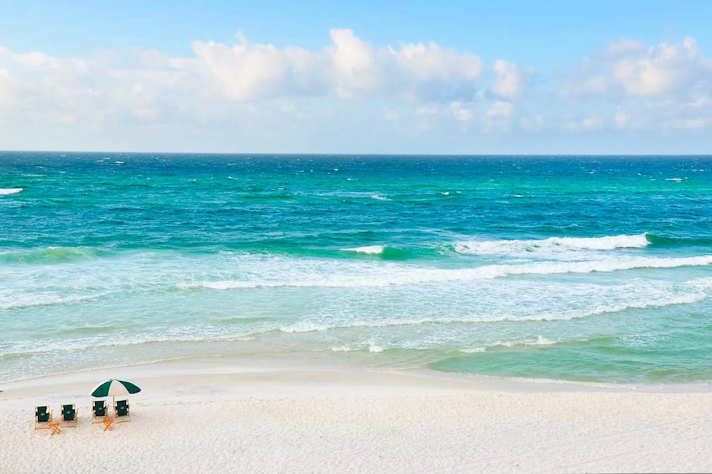 Just a short walk to beautiful white sand beaches 