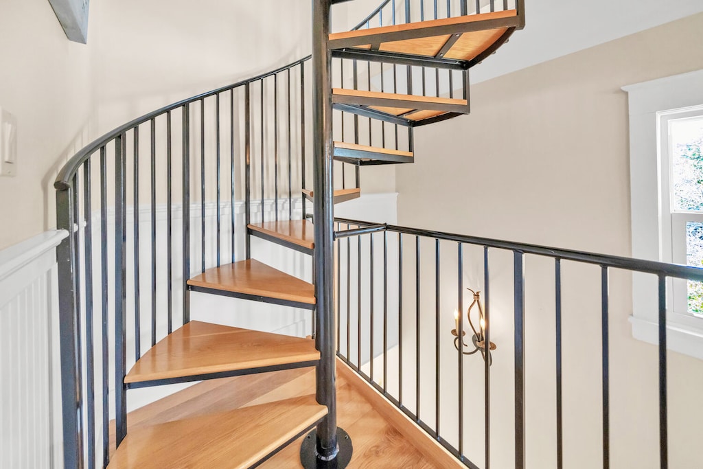 Head up to the top floor