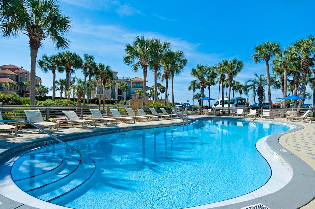 Destiny Beach Villas pool