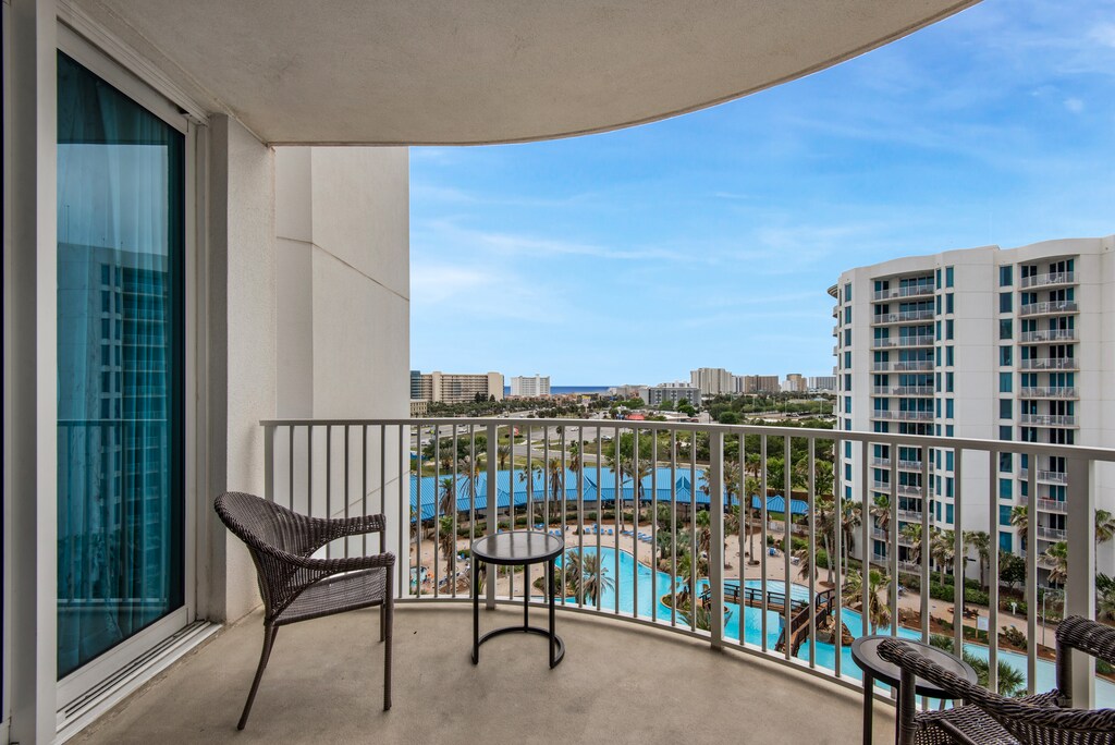 Palms Resort #1813  balcony