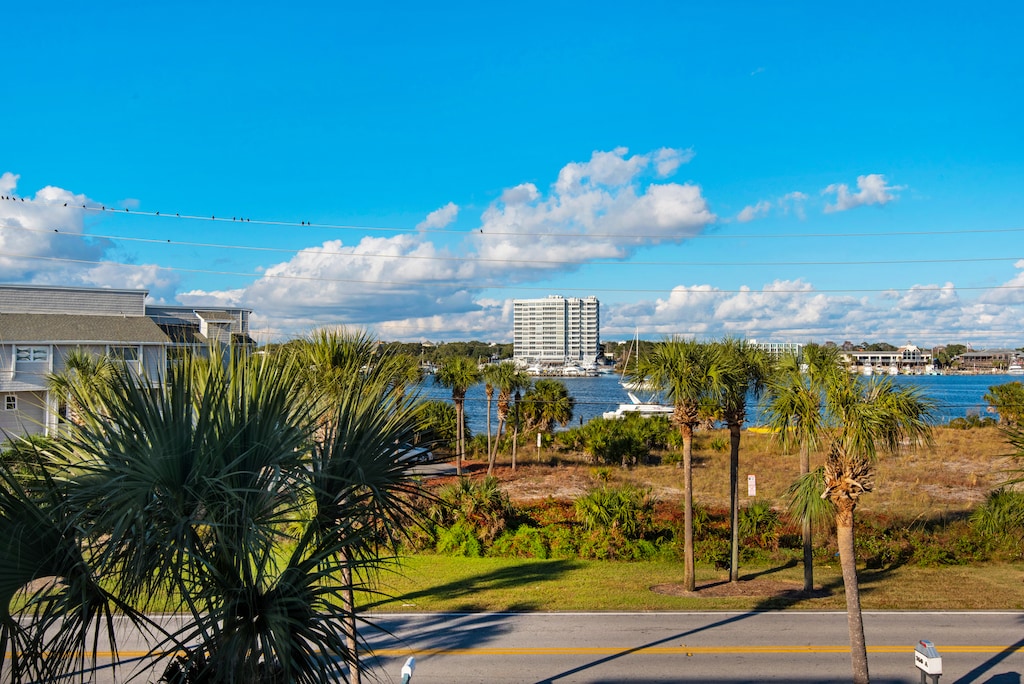 Balcony views of Destin Harbor
