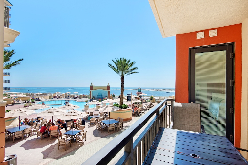 Beautiful balcony views