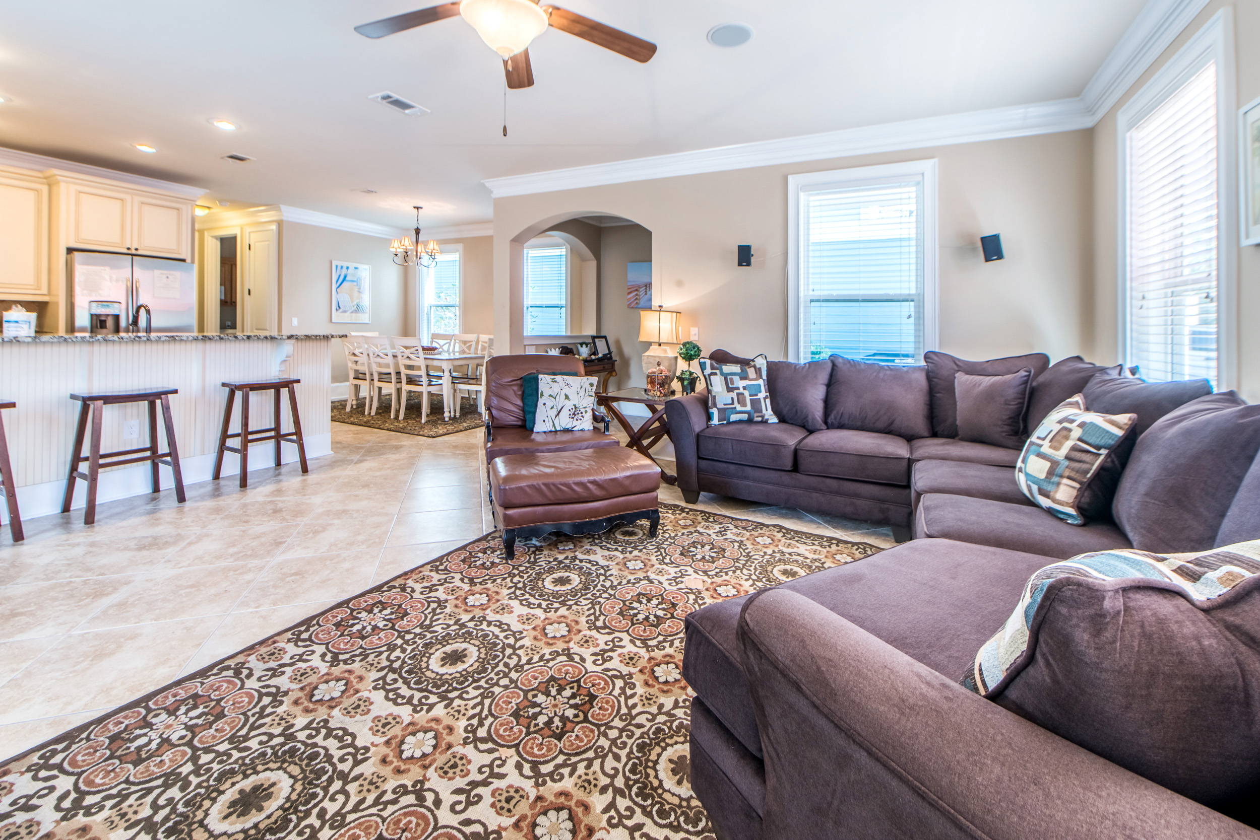 Large comfortable living room