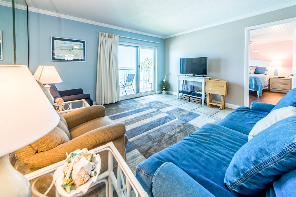 Flatscreen TV in Living Room