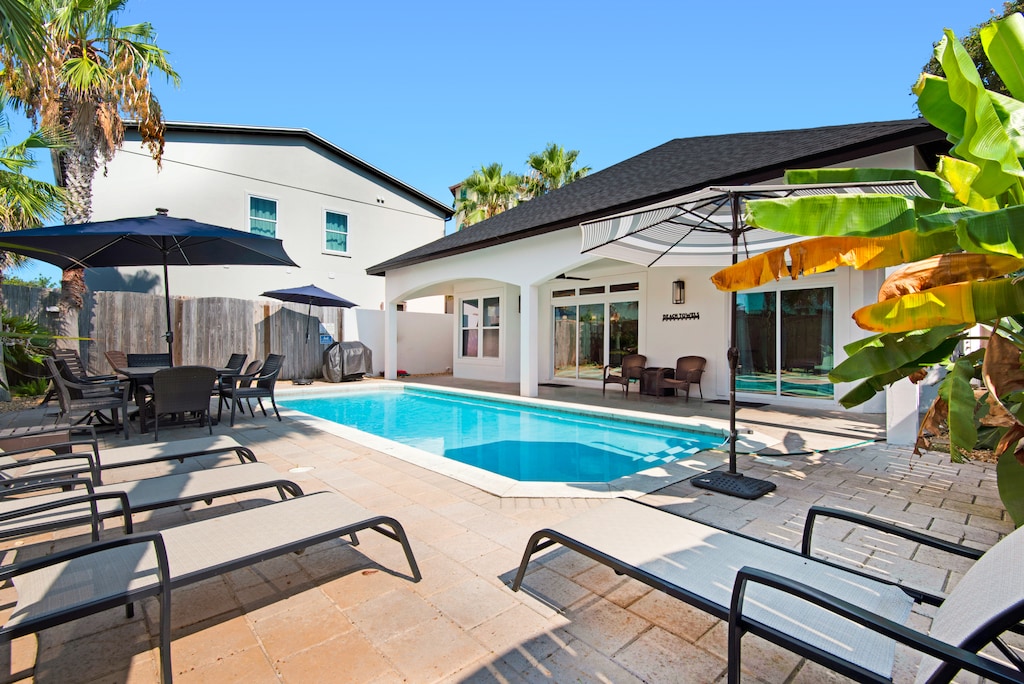 Beautiful back yard pool
