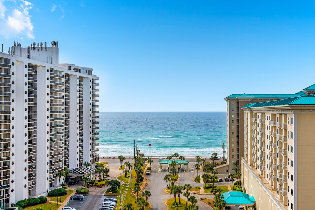Gulf views from the balcony