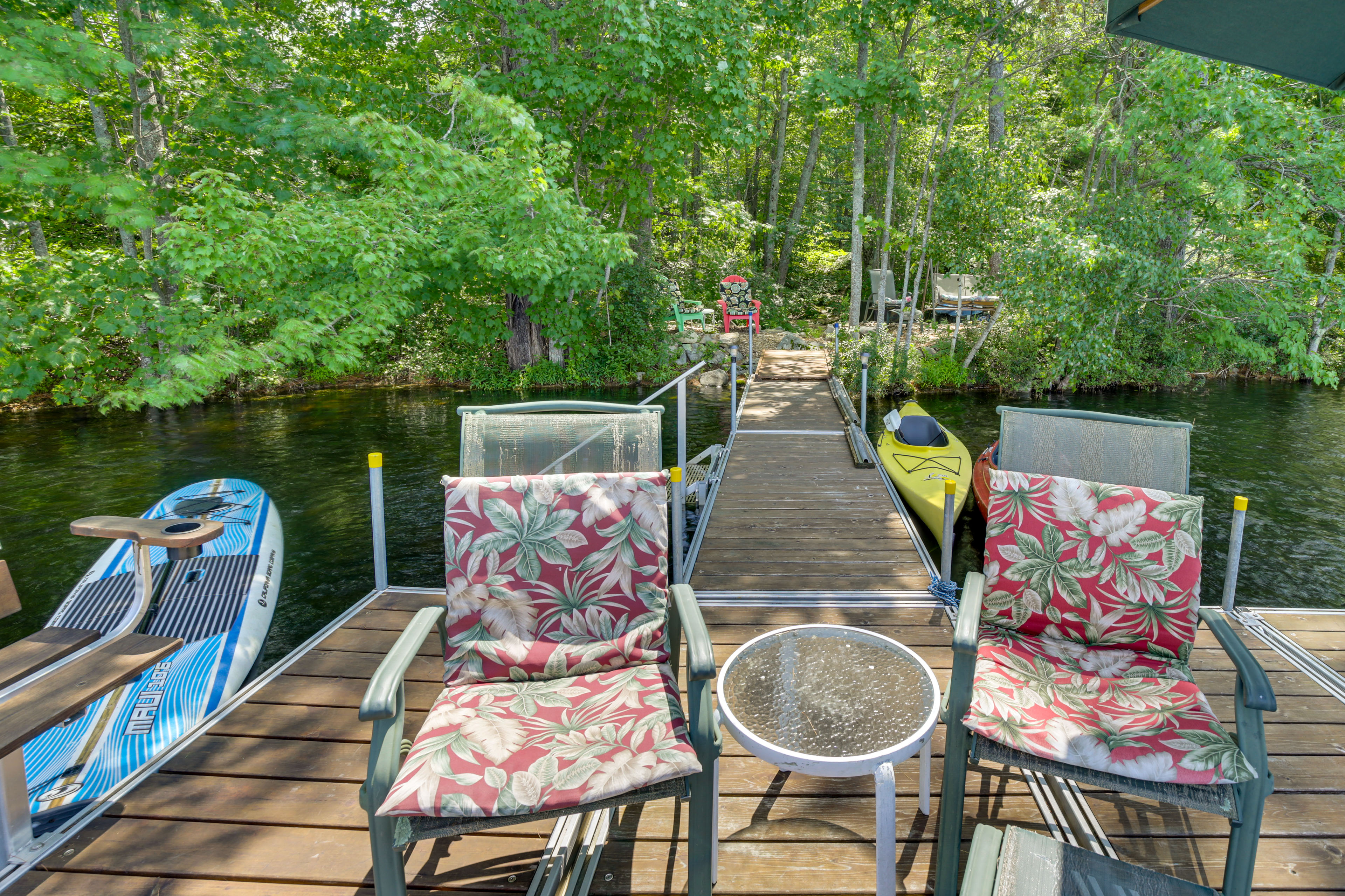 Property Image 2 - Maine Cottage w/ Dock & Kayaks, Near Augusta!