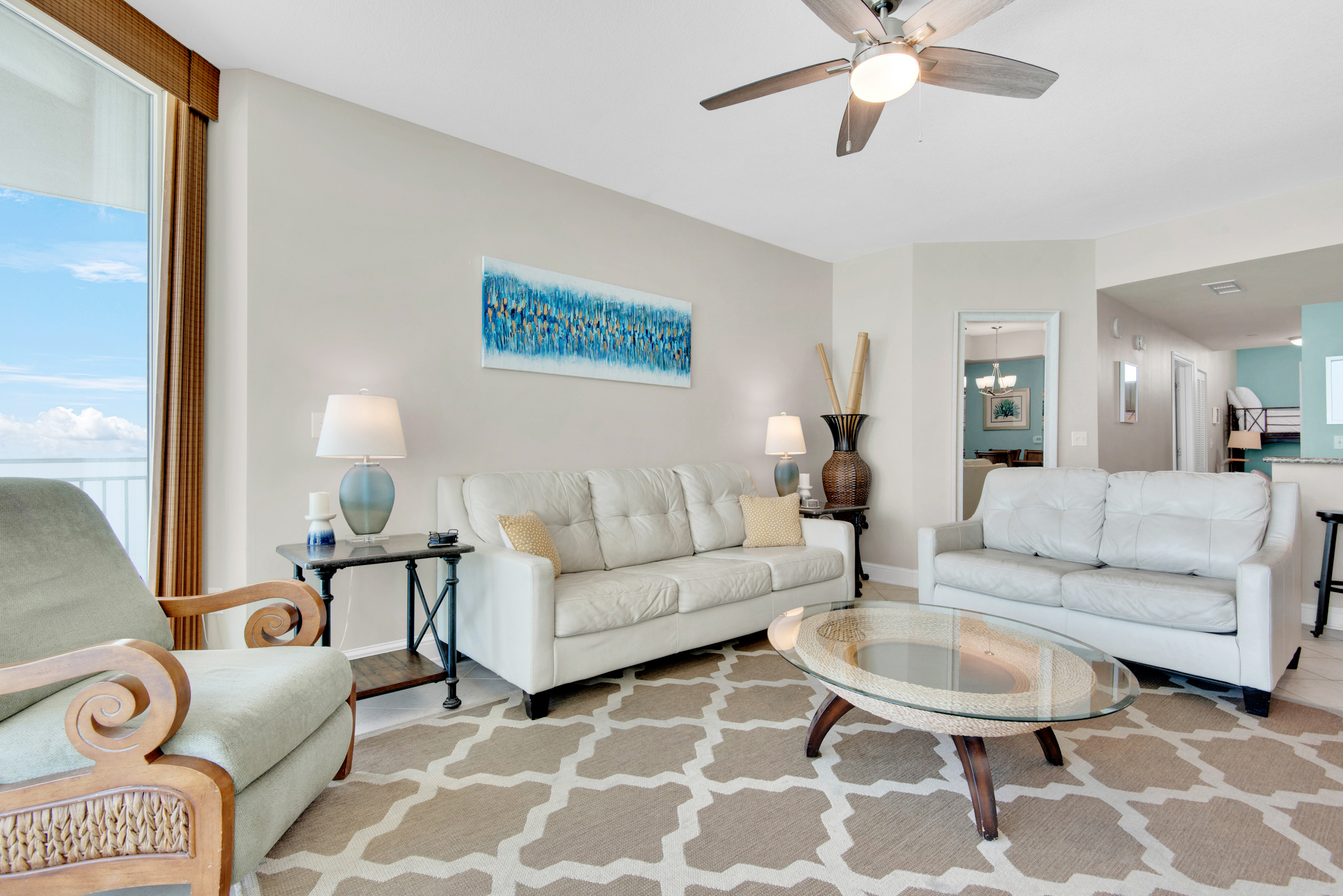 Cozy living room space