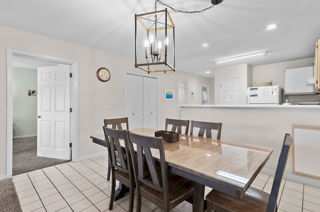 Dining room to kitchen view