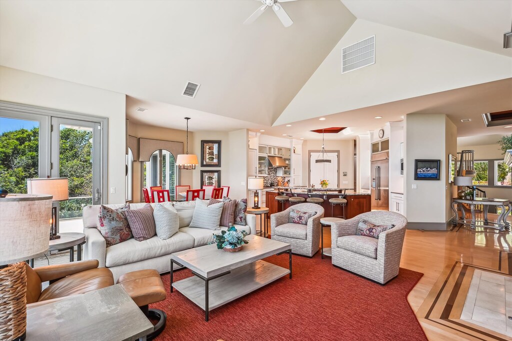 Upstairs Main Living Room at 8 Junket