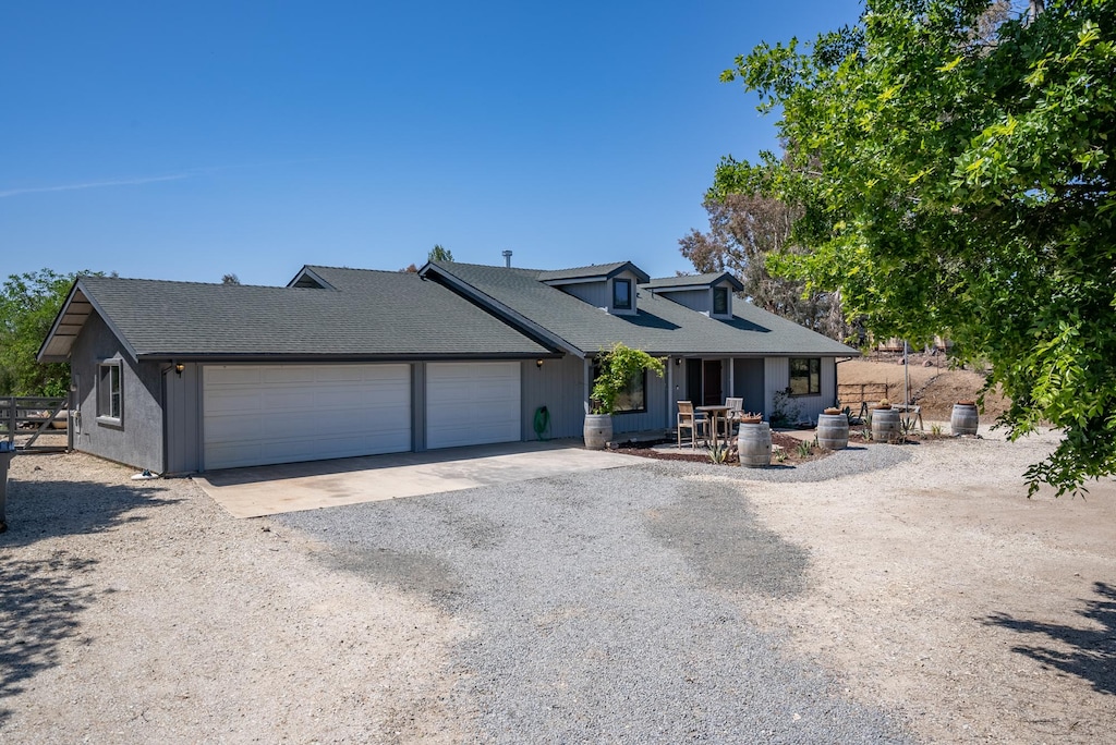 Plenty of parking in our private driveway. Garage is available a