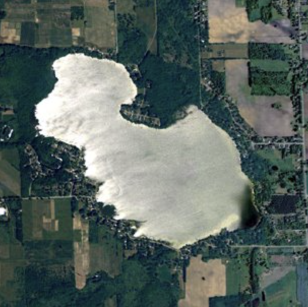 Hutchins Lake Aerial View